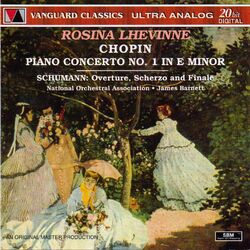 Cover of Chopin: Piano Concerto No. 1 ; Schumann: Overture, Scherzo and Finale for Piano and Orchestra