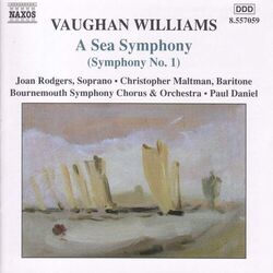 Cover of Vaughan Williams: Symphony No. 1, "A Sea Symphony"