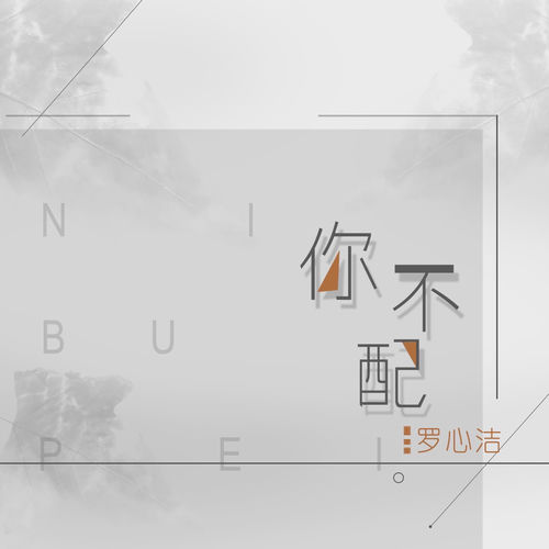 你不配