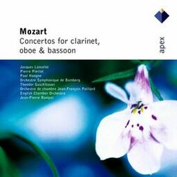 Cover of Mozart: Concertos for Clarinet, Oboe and Bassoon