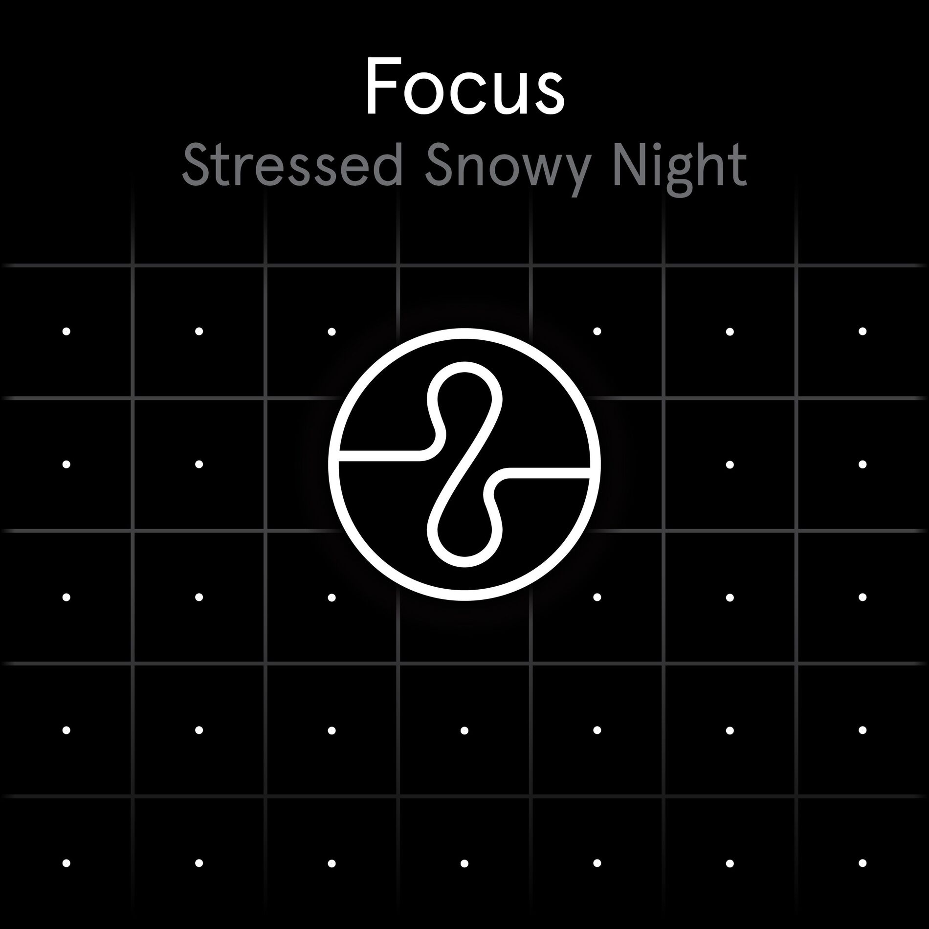 Album cover of Focus: Stressed Snowy Night