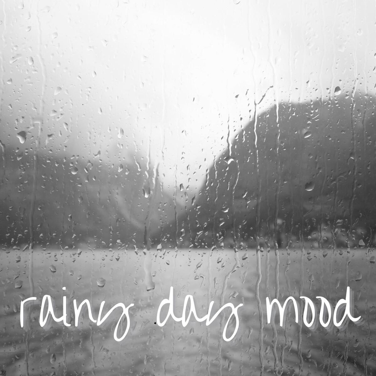 Album cover of rainy day mood - sad songs