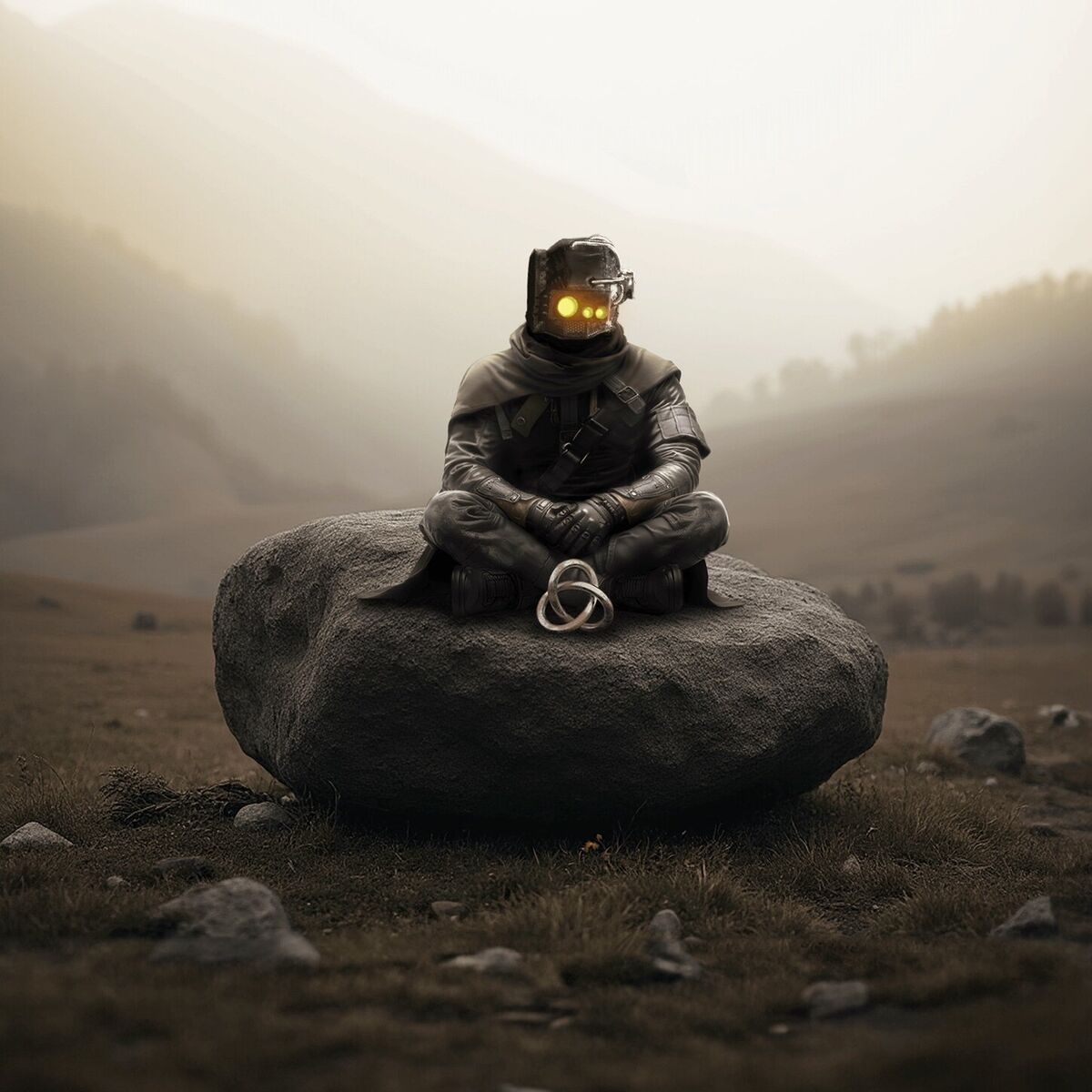 Album cover of Nebulous Nights - An Ambient Excursion into Profound Mysteries