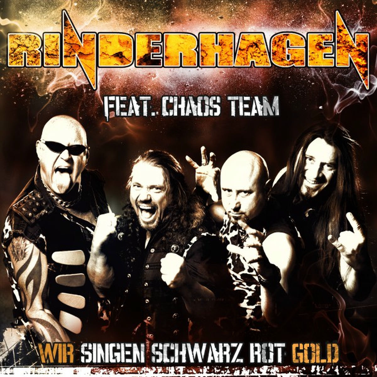 Album cover of Wir singen Schwarz, Rot, Gold