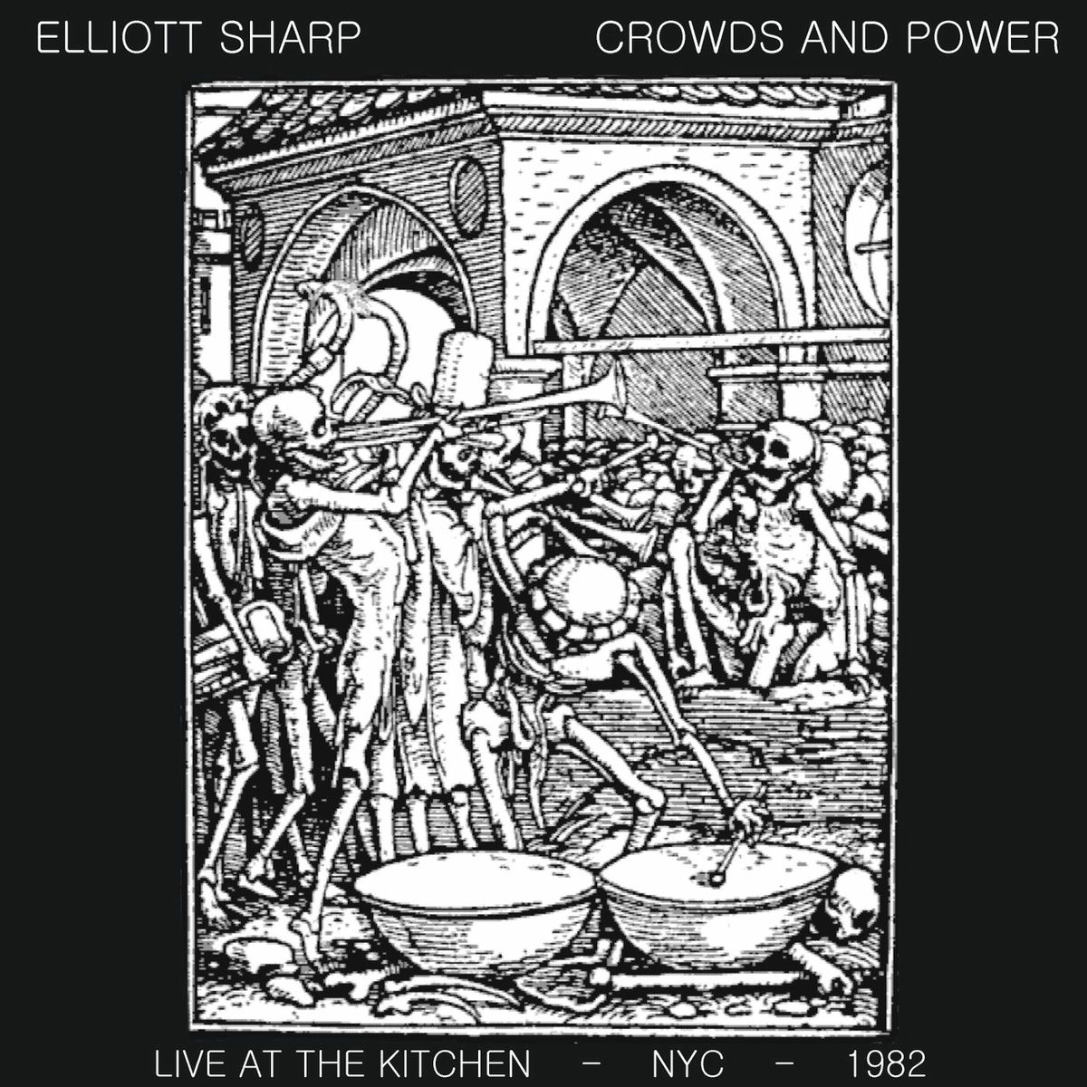 Album cover of Crowds and Power - Live at The Kitchen - NYC - 1982