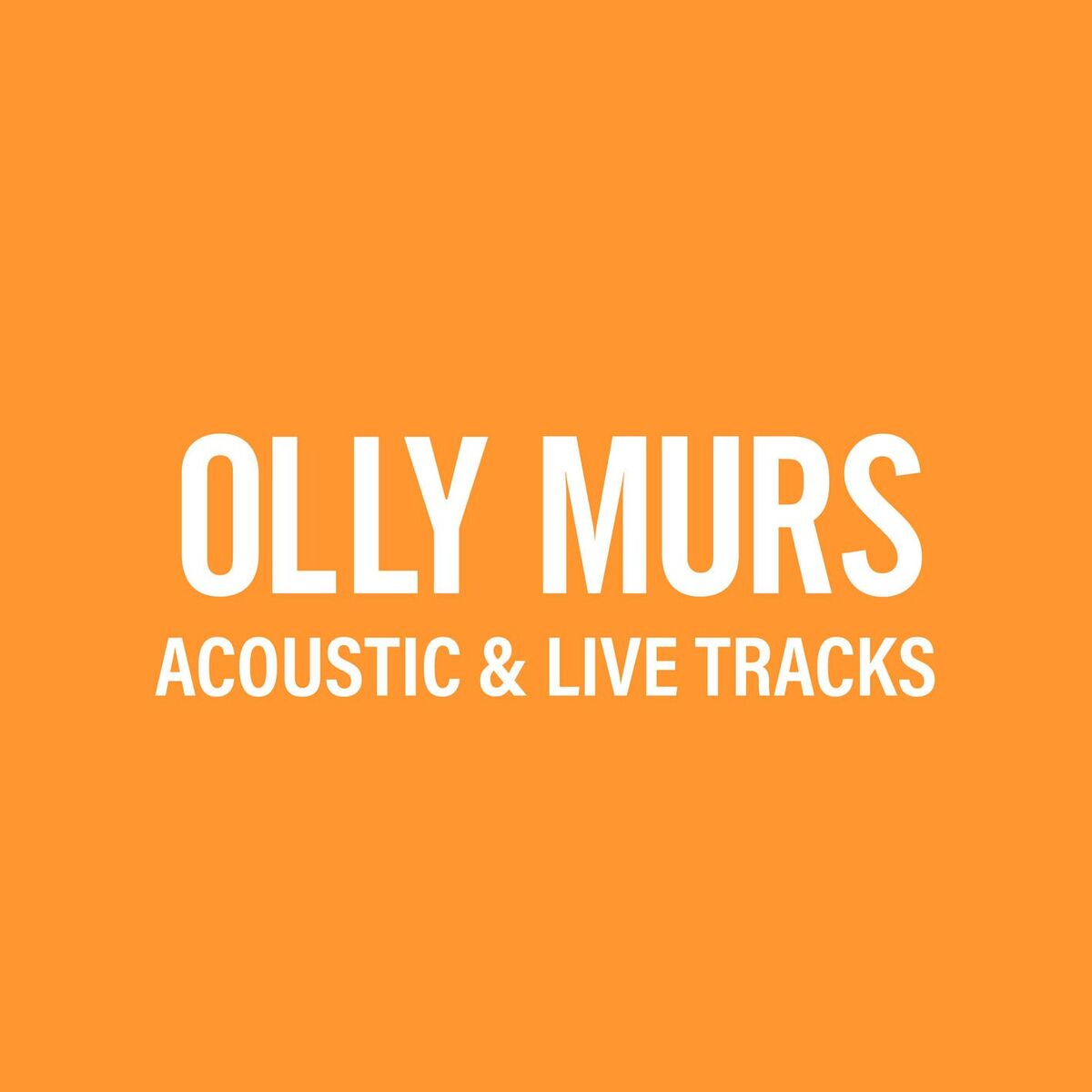 Album cover of Acoustic & Live Tracks