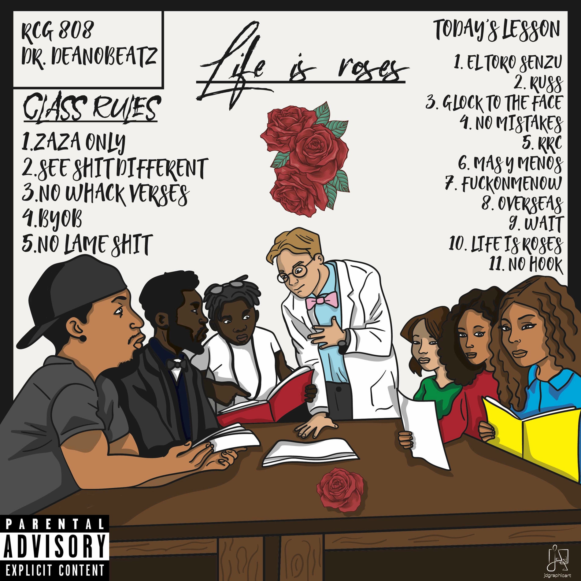 Album cover of Dean's List Vol. 1: Life Is Roses