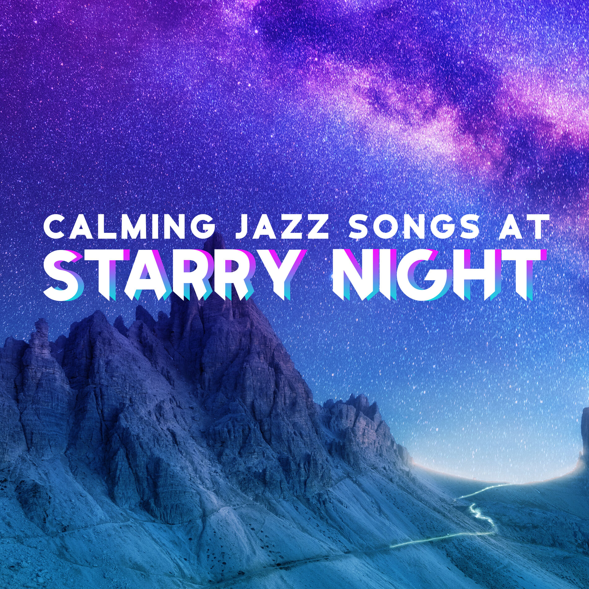 Album cover of Calming Jazz Songs at Starry Night