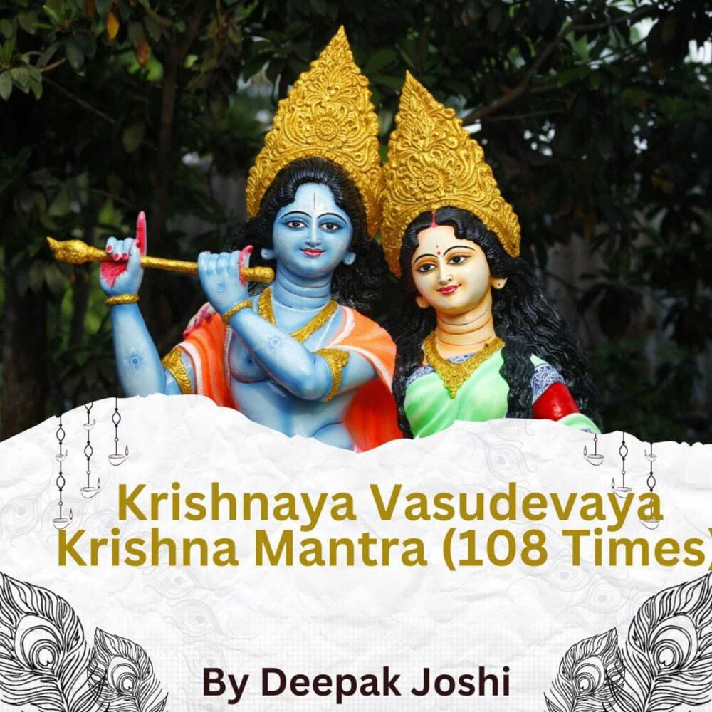 Picture of Krishnaya Vasudevaya Krishna Mantra (108 Times)