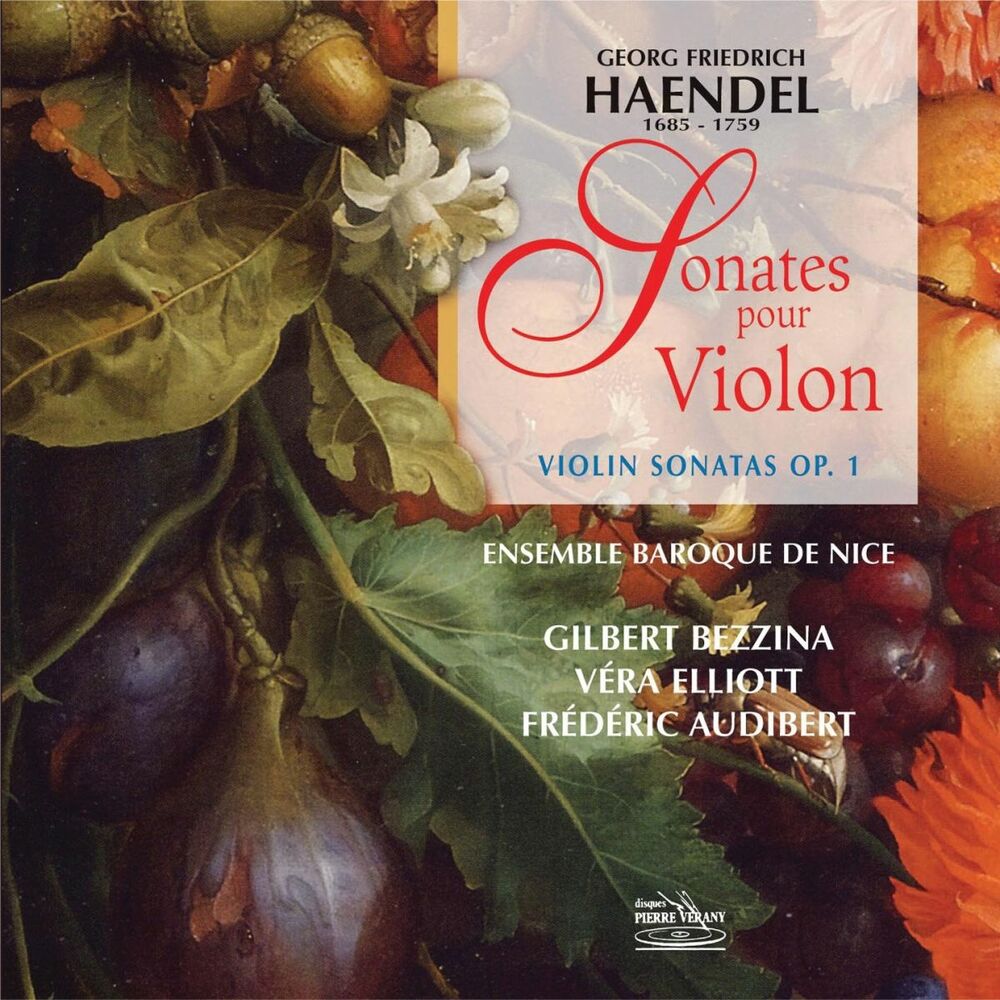 Picture of Haëndel : Intégrale des sonates pour violon, op. 1