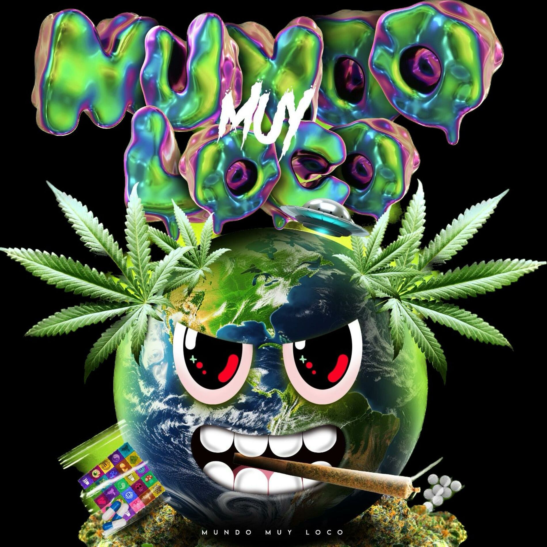 Album cover of Mundo Muy Loco (feat. Ezzy R & La R357)