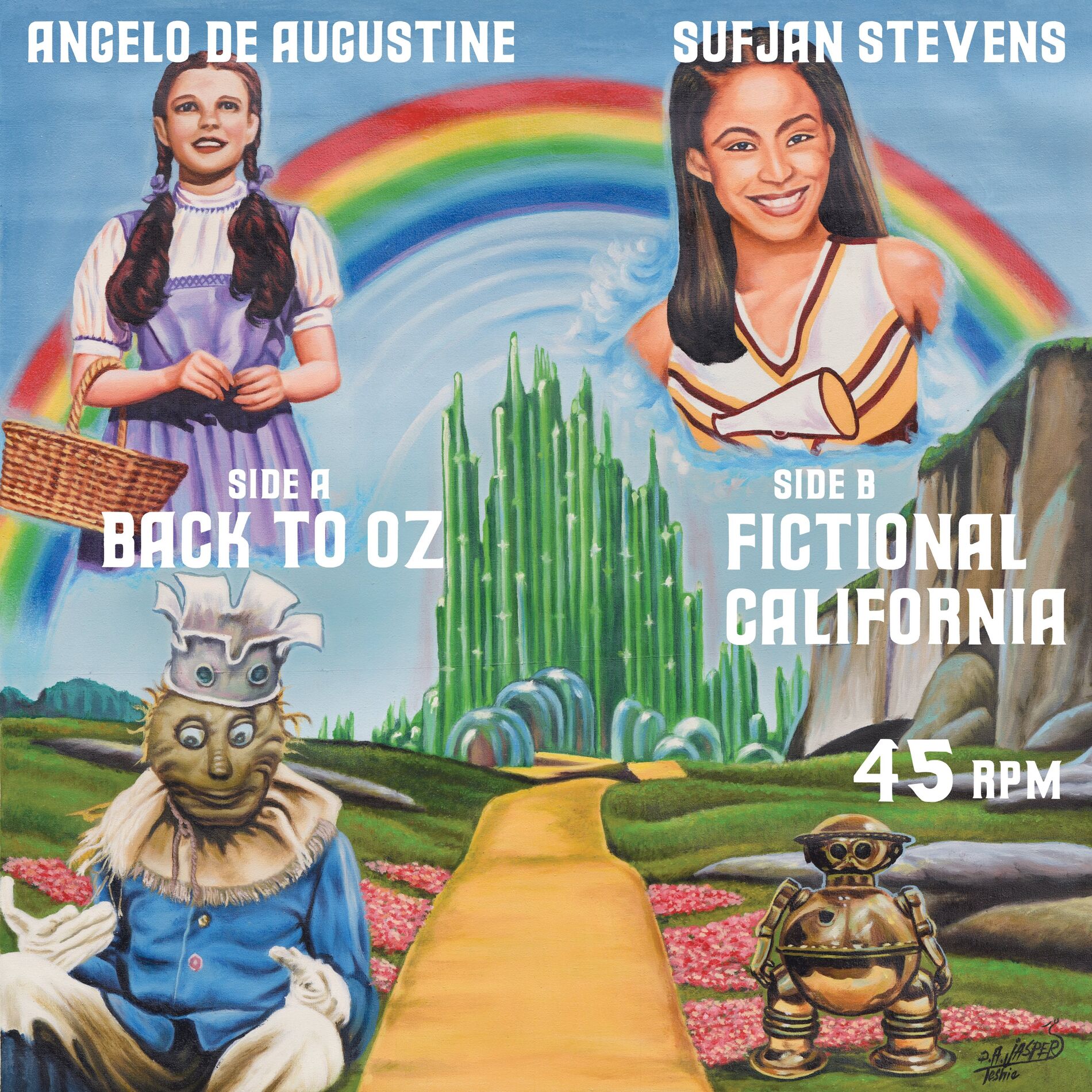 Album cover of Back to Oz / Fictional California