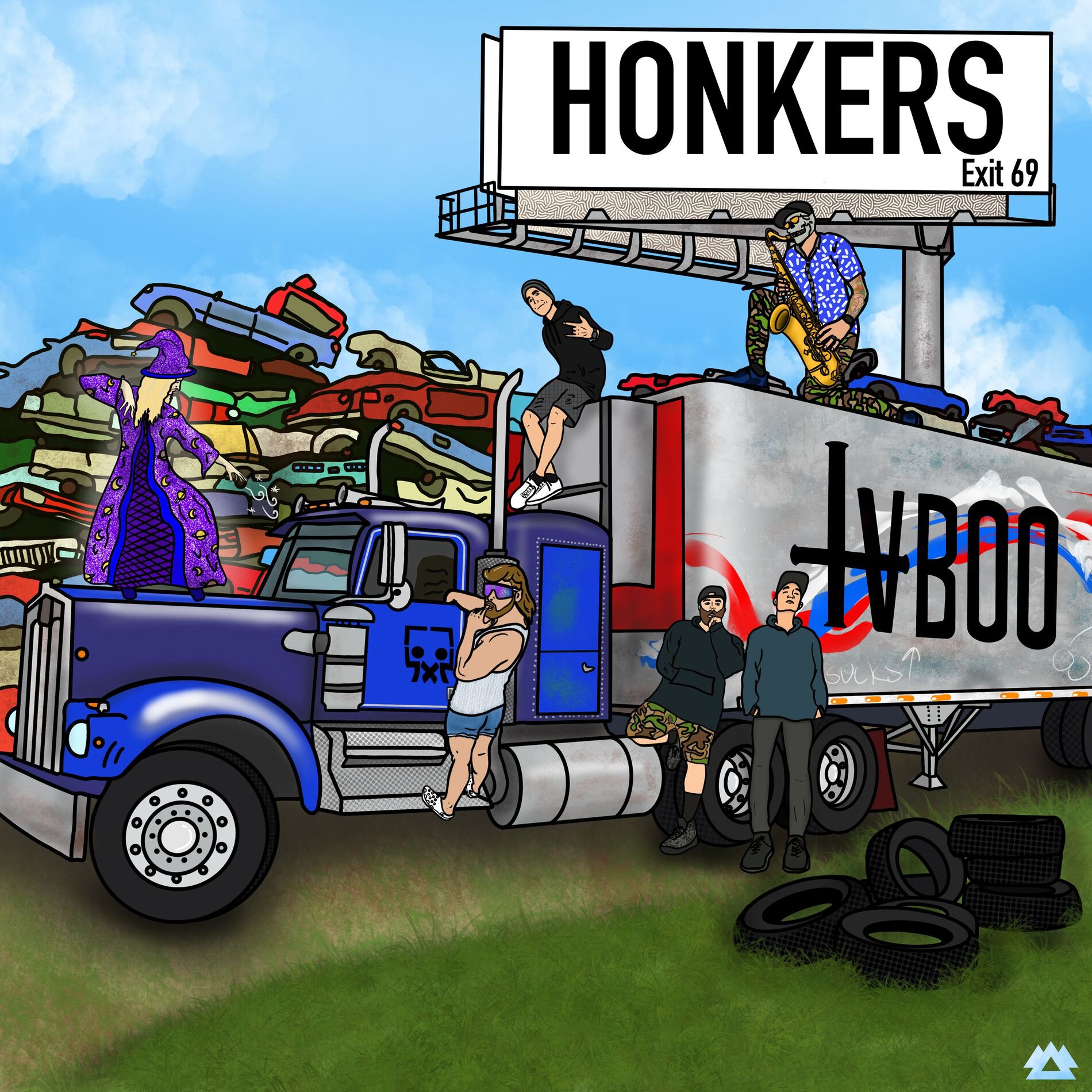 Album cover of HONKERS