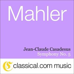 Cover of Gustav Mahler, Symphony No. 5 In C Sharp Minor (Death In Venice)