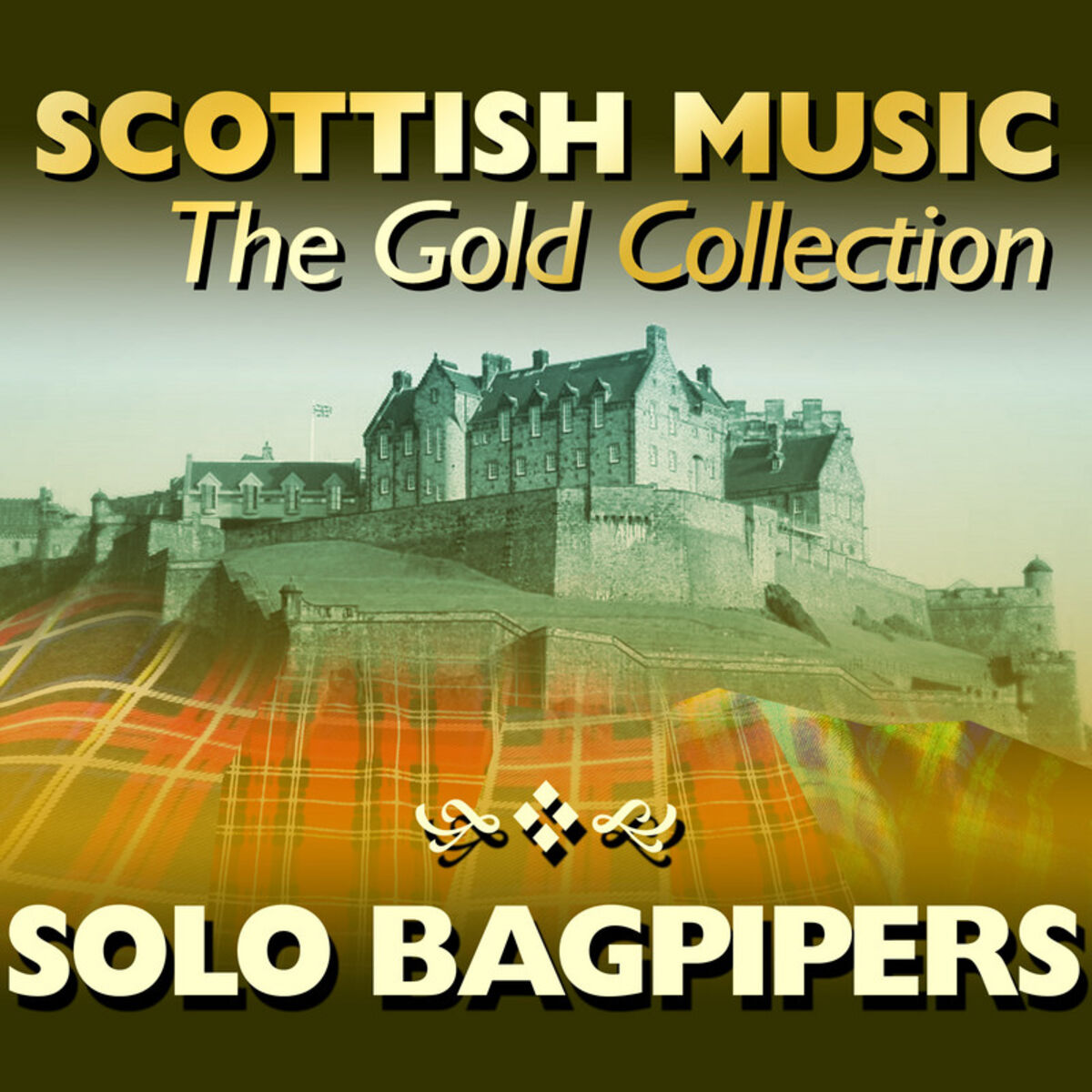 Album cover of Scottish Music: The Gold Collection, Solo Bagpipes