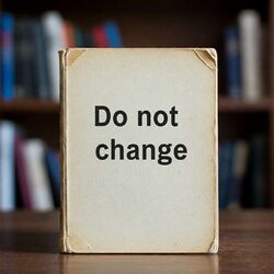 Cover of Do Not Change