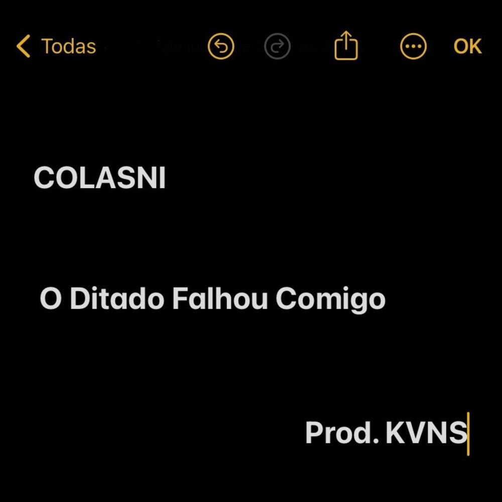 Picture of O Ditado Falhou Comigo