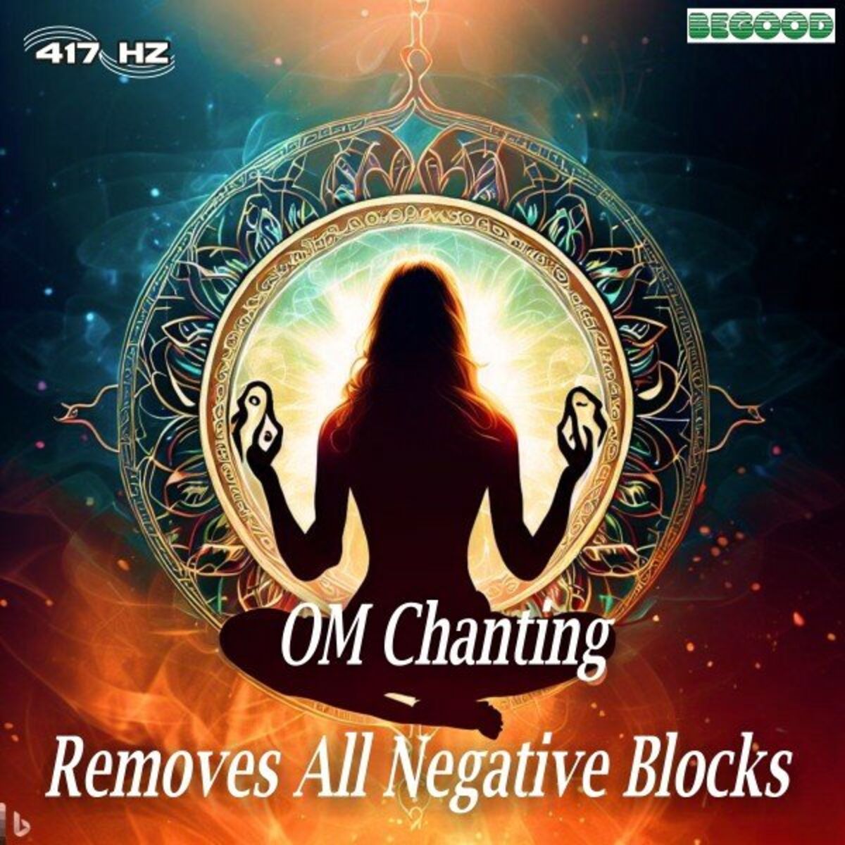 Album cover of 417Hz Om Chanting (Om Chanting-Removes All Negative Blocks)