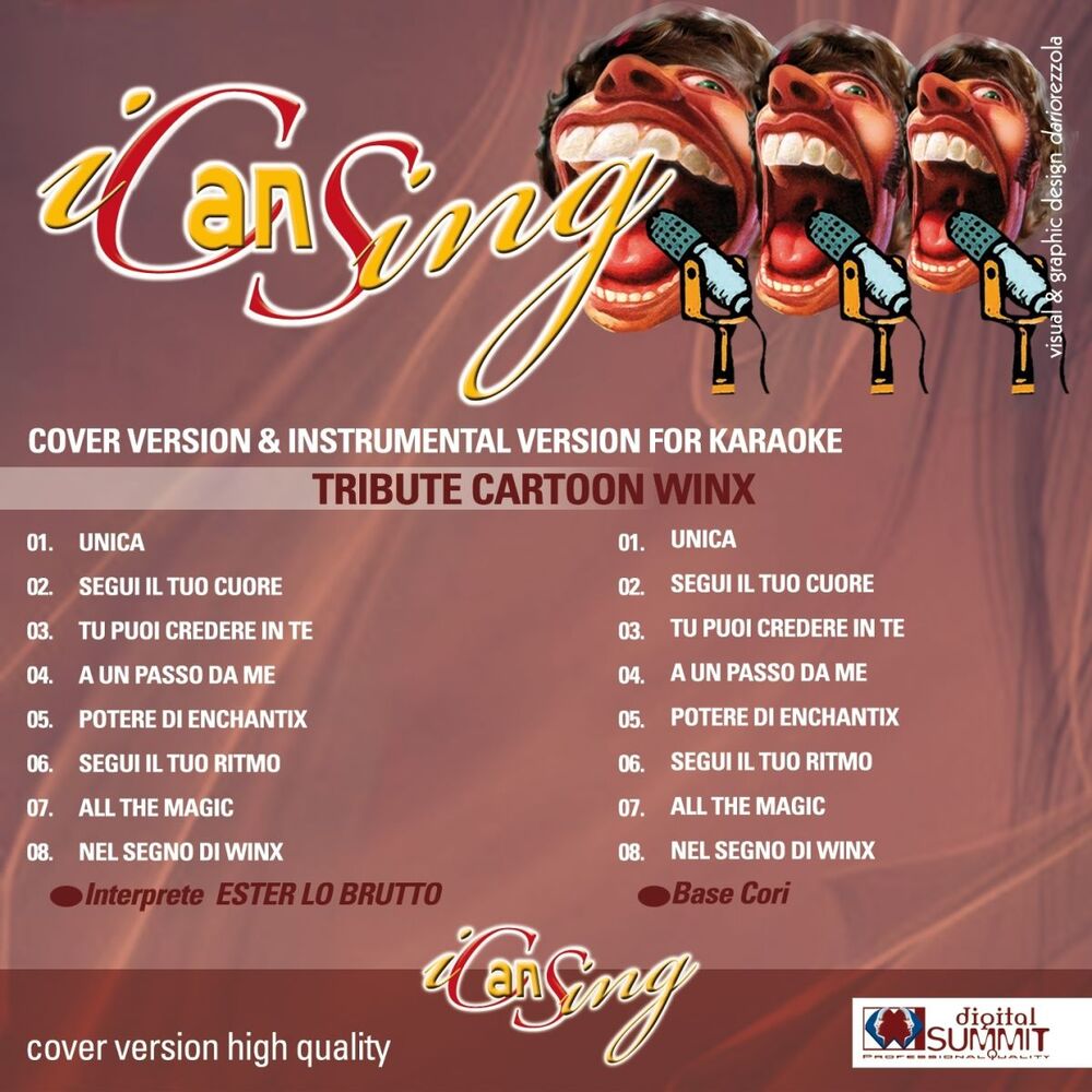 Picture of I Can Sing : Tribute Cartoon Winx (Cover and Instrumental Versions for Karaoke)