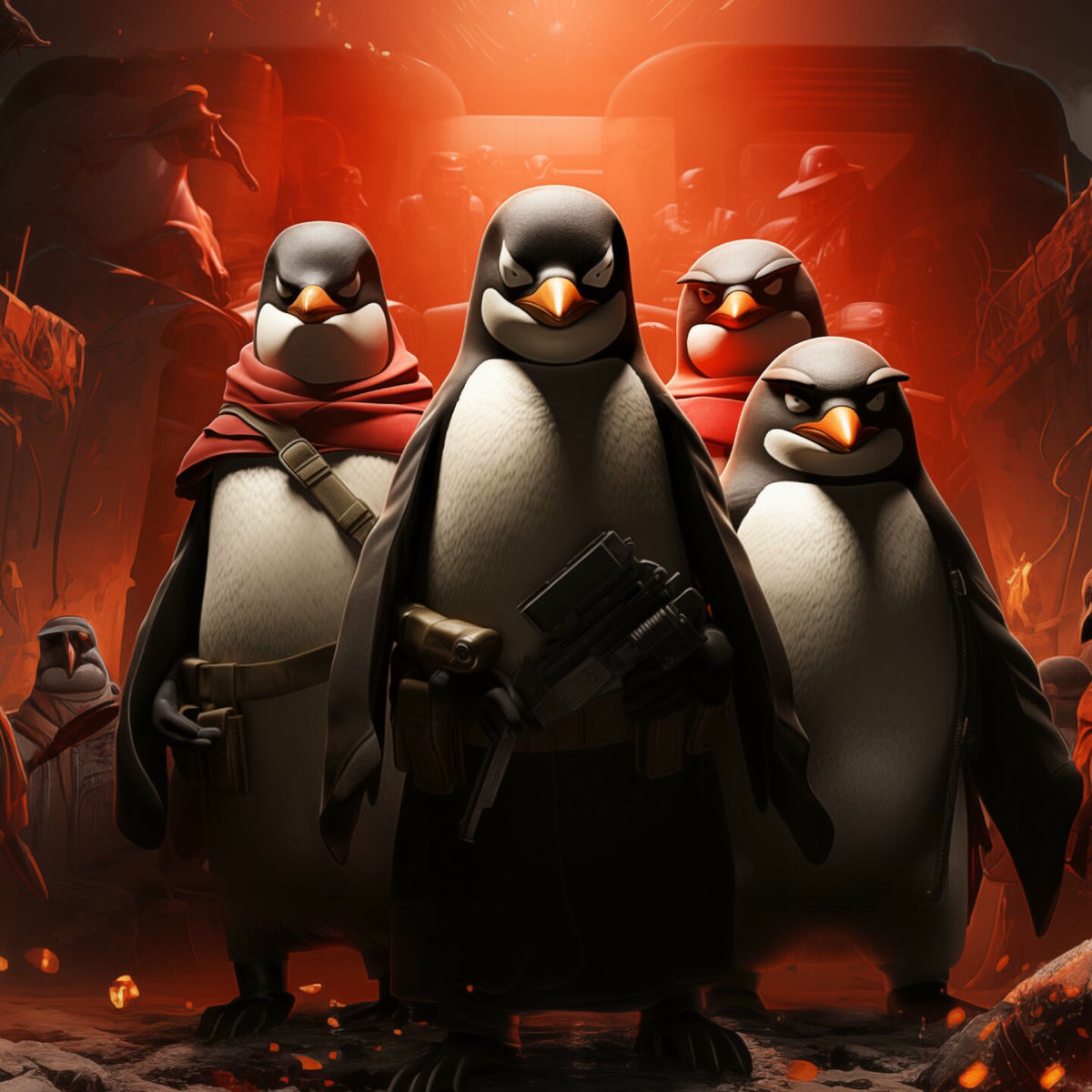Album cover of Los Pinguinos