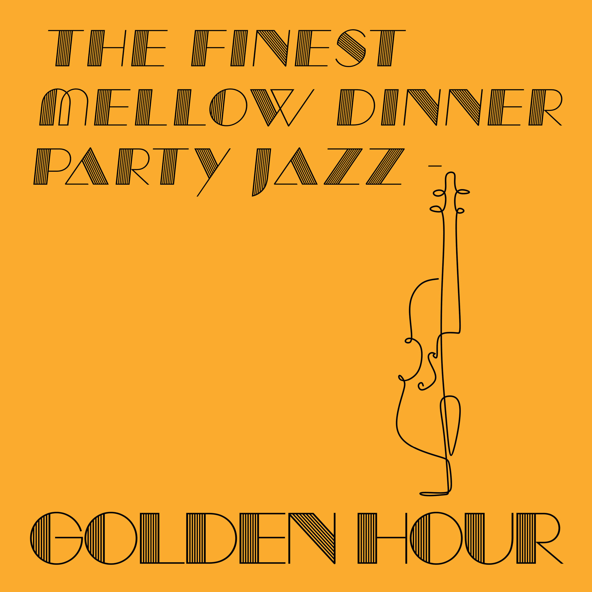 Album cover of The Finest Mellow Dinner Party Jazz - Golden Hour (Vol.1)