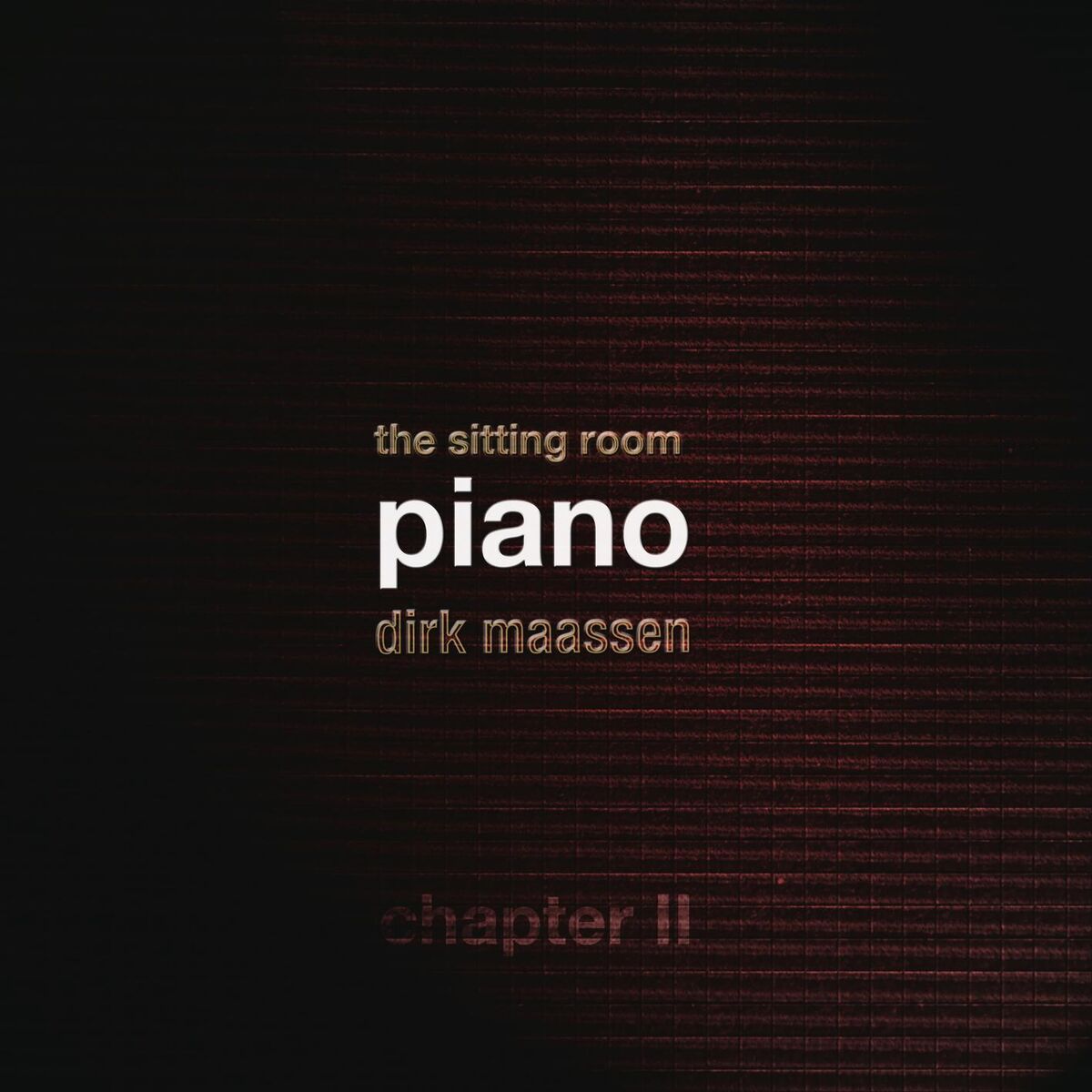 Album cover of The Sitting Room Piano (Chapter II)