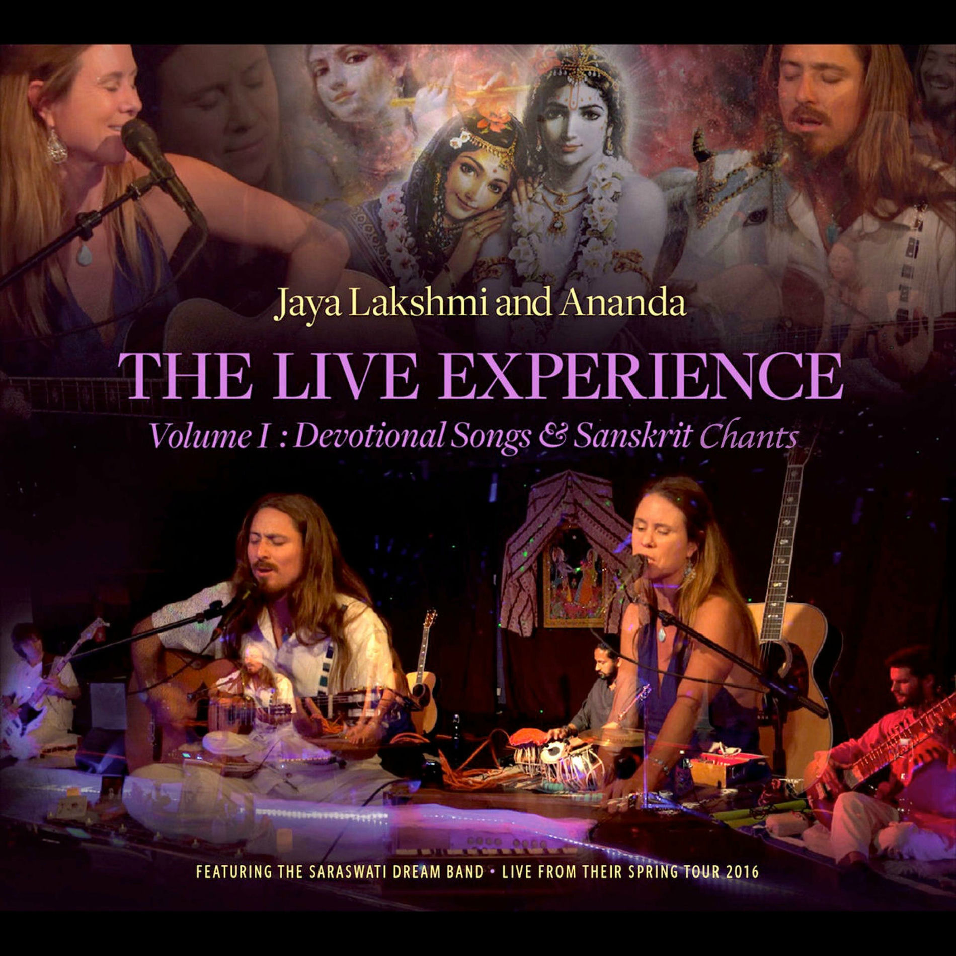 Album cover of The Live Experience, Vol. 1: Devotional Songs and Sanskrit Chants