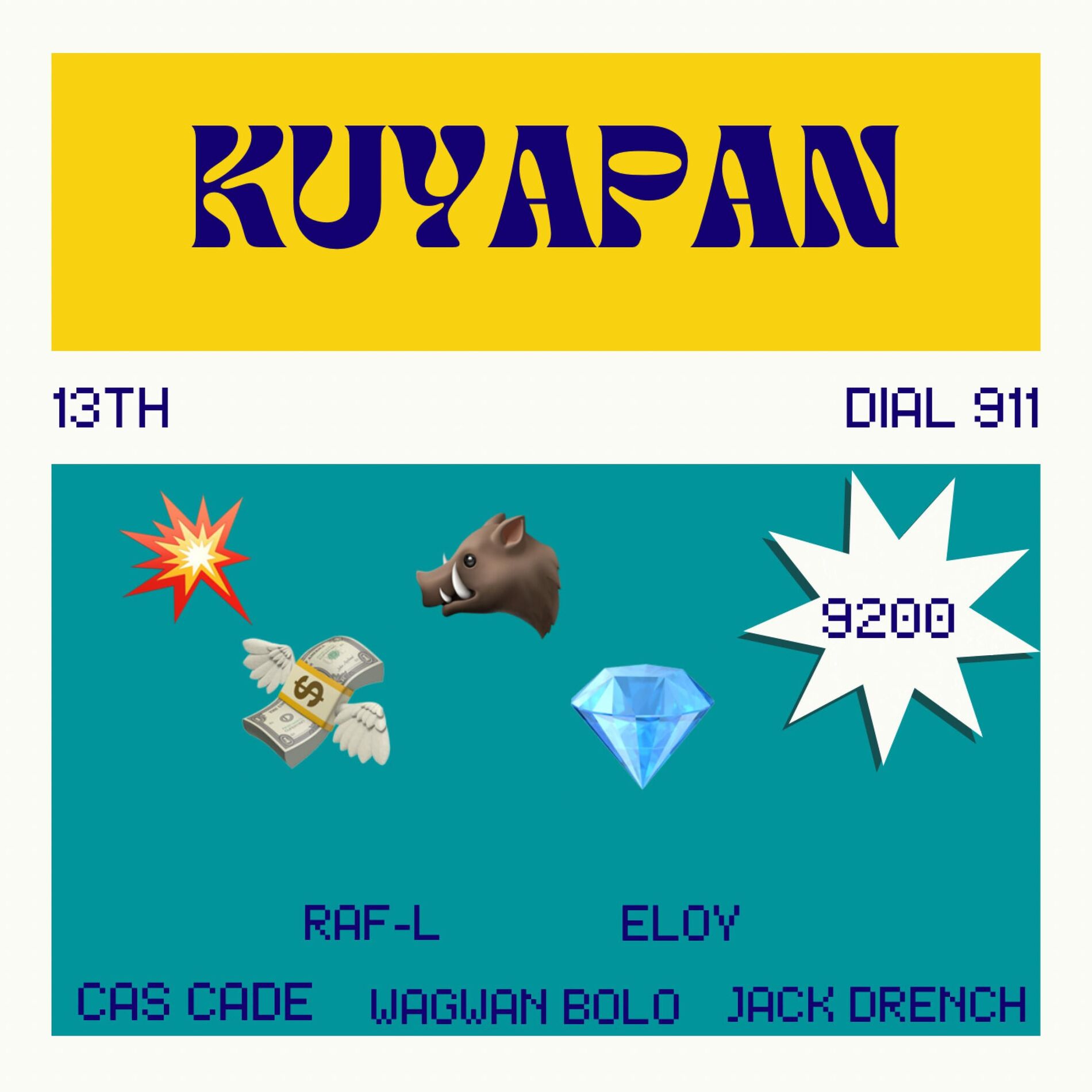 Album cover of KUYAPAN (feat. Cas Cade, Raf-L, Wagwan Bolo & Eloy)