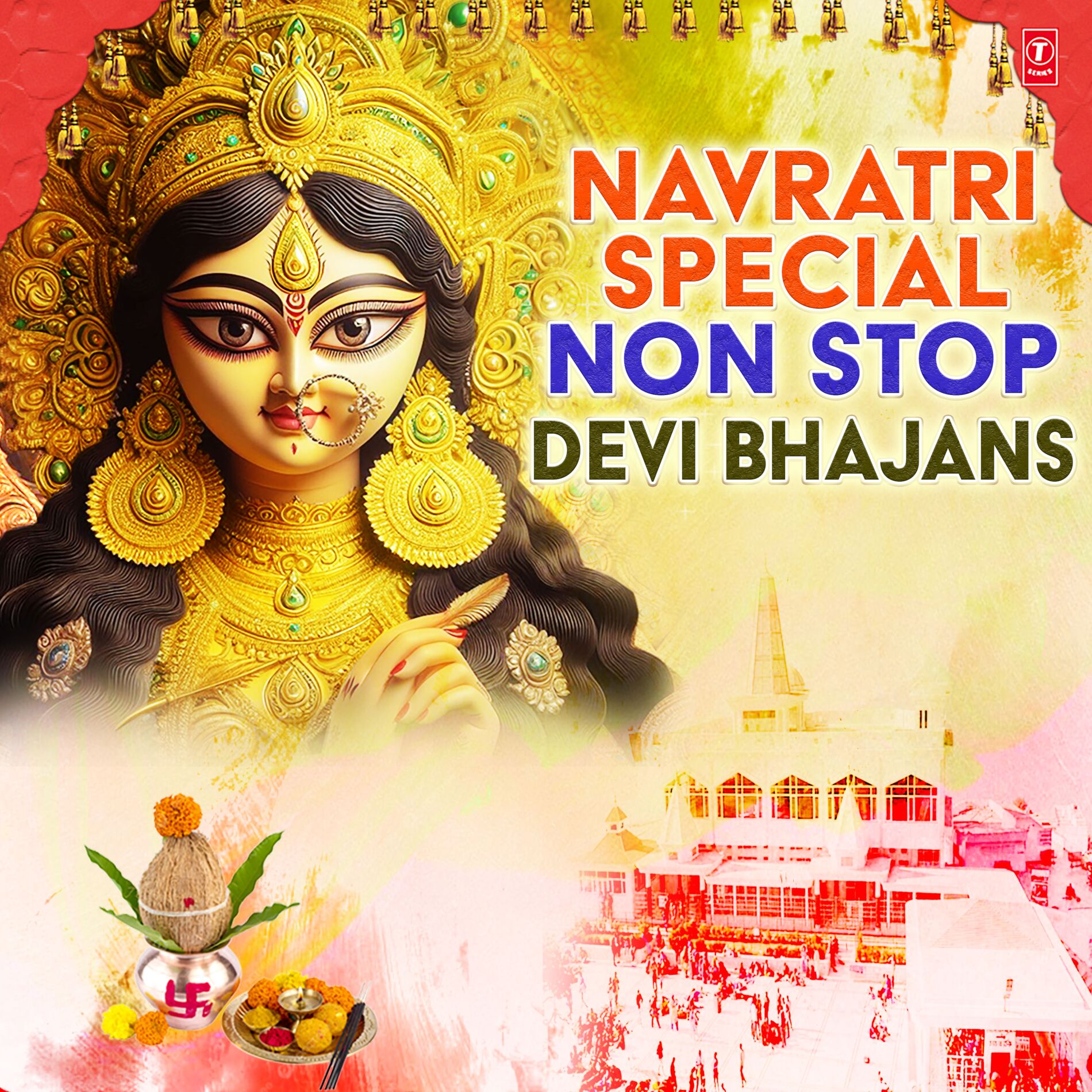 Album cover of Navratri Special Non Stop Devi Bhajans