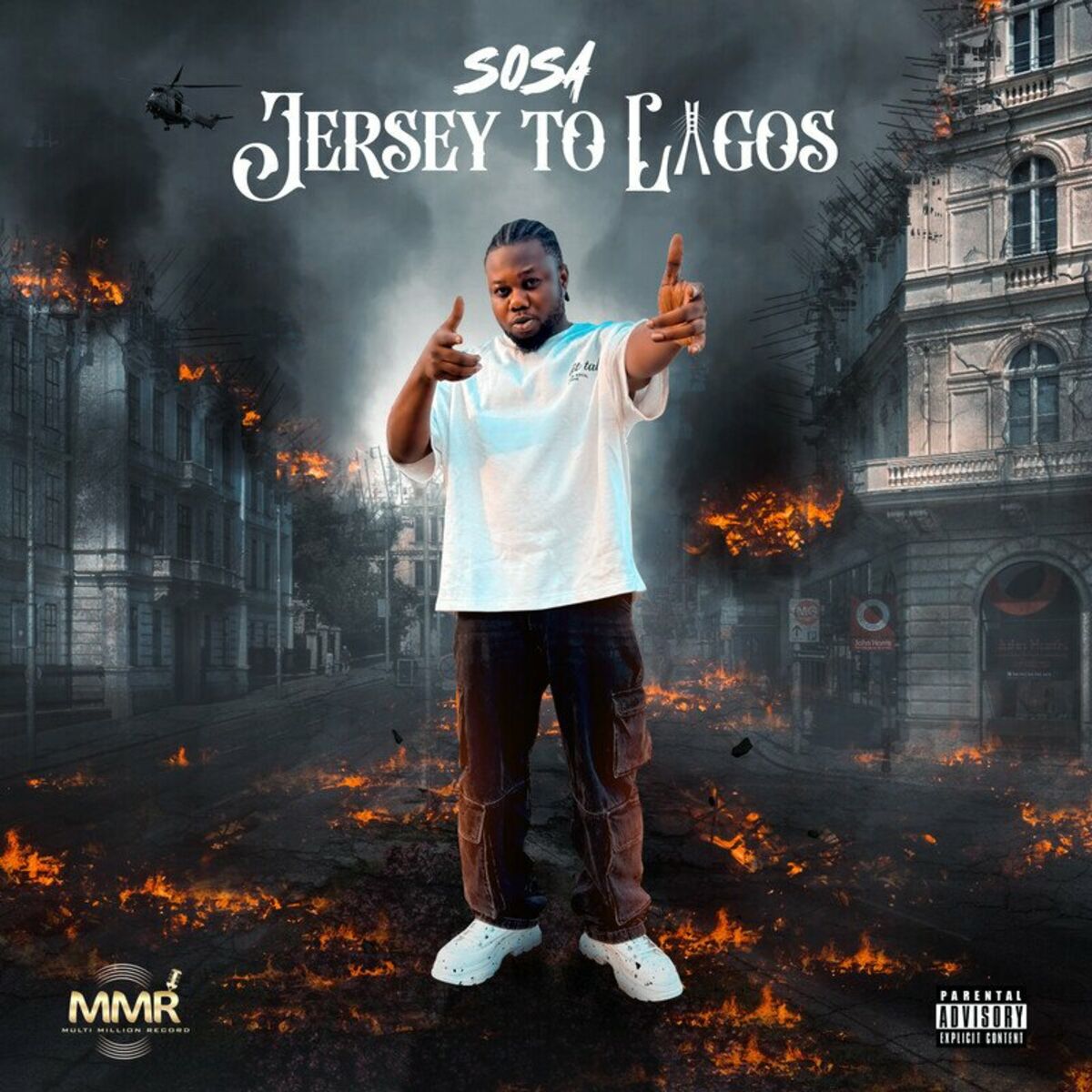 Album cover of Jersey to Lagos