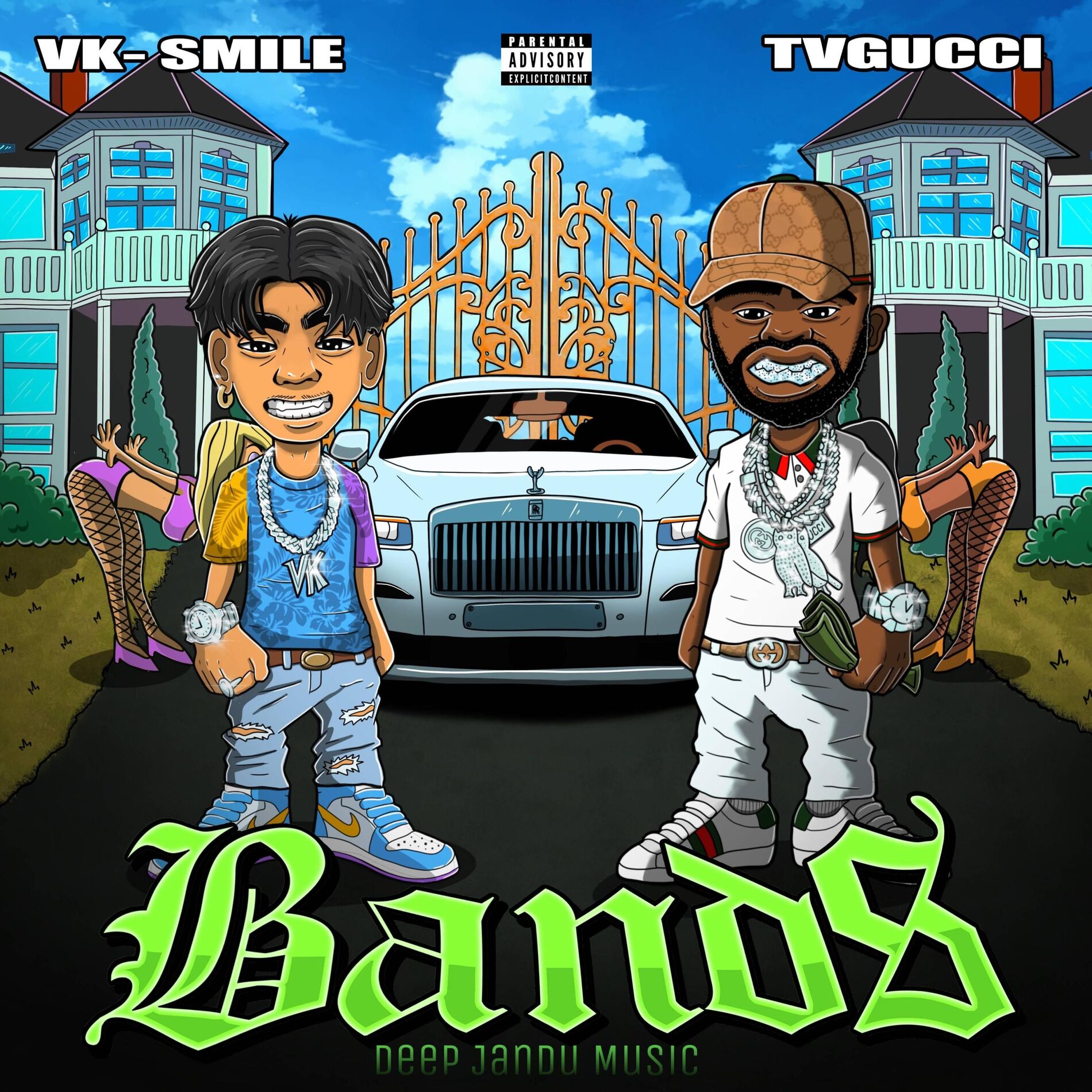Album cover of Bands (feat. TVGUCCI & Deep Jandu)