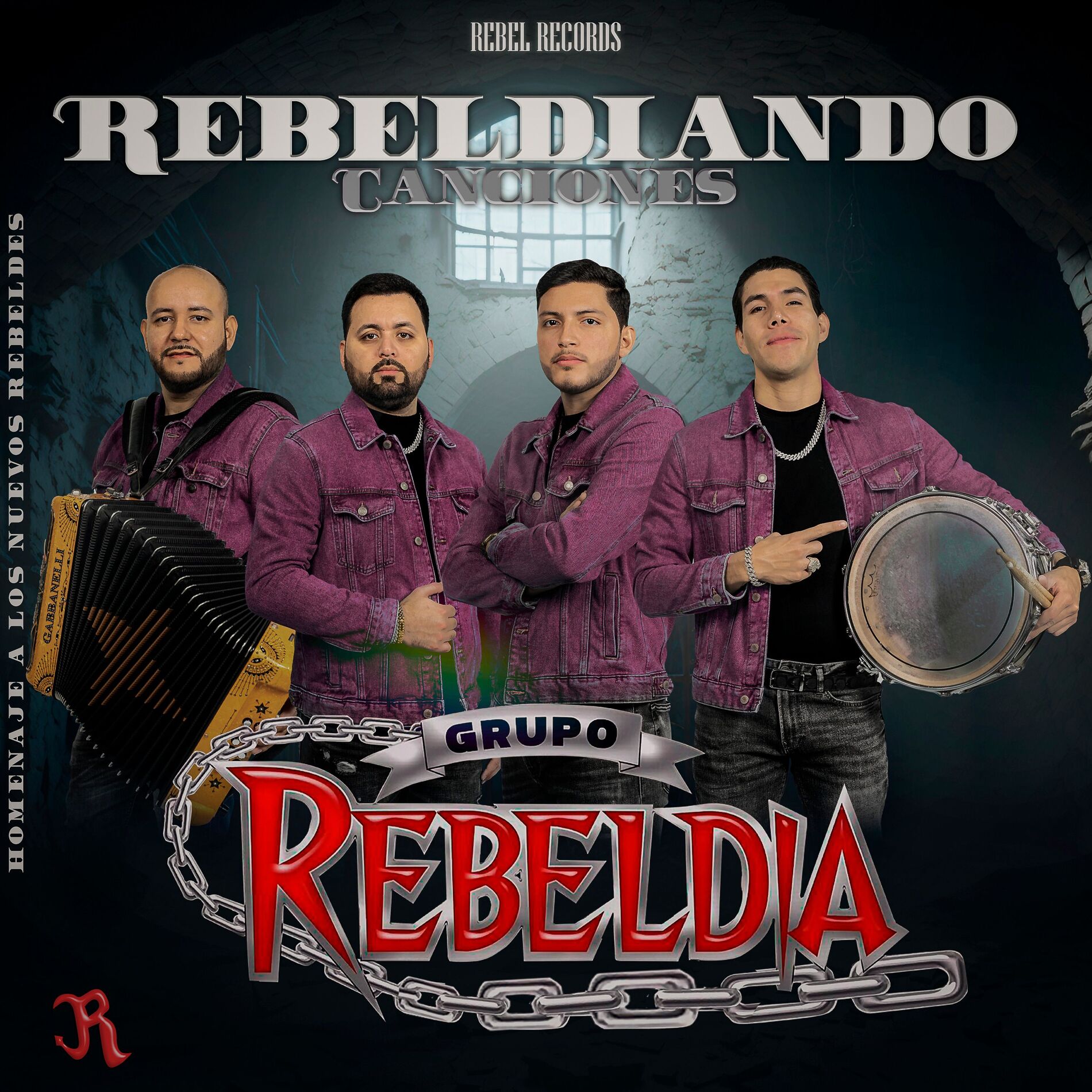 Album cover of Rebeldiando canciones