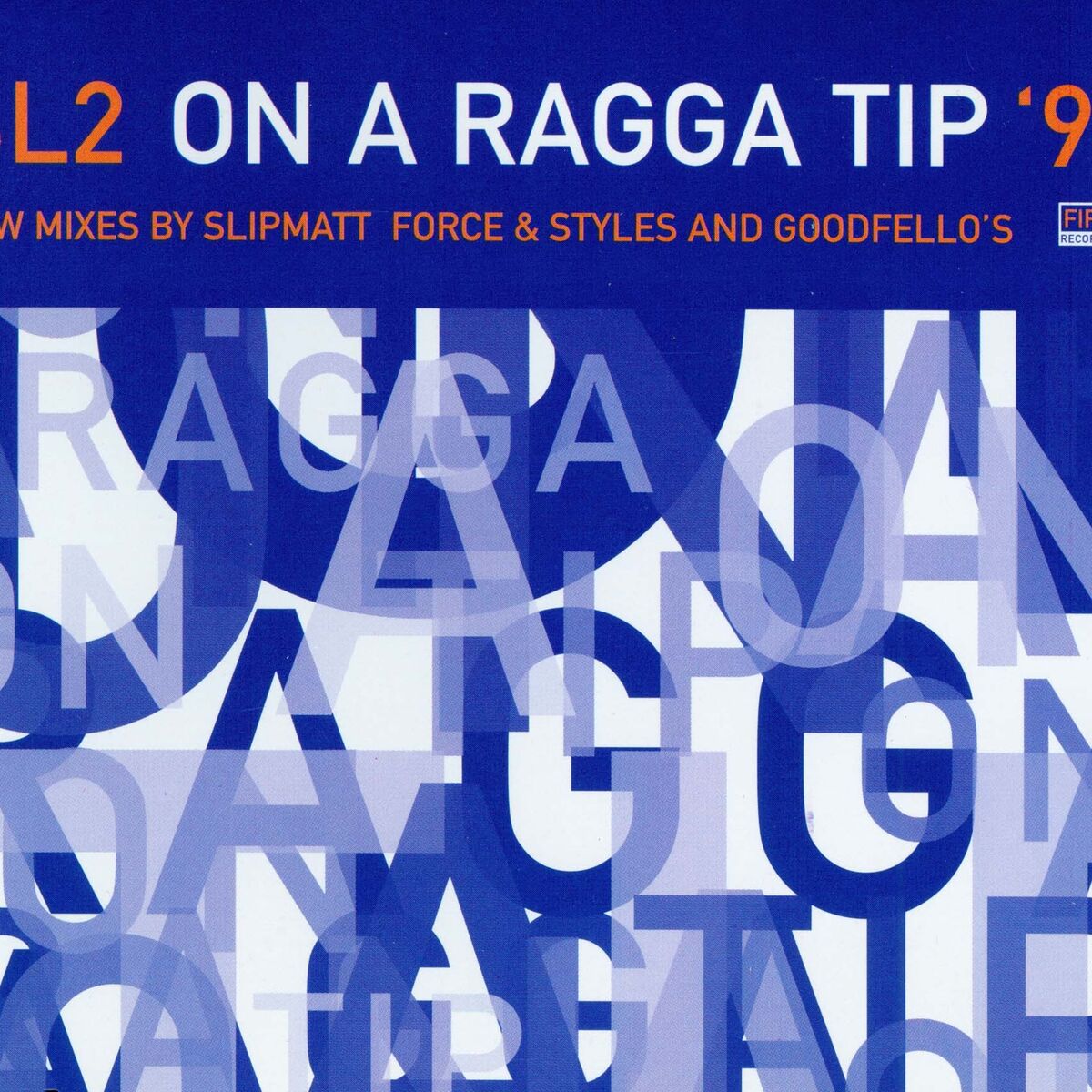 Album cover of On a Ragga Tip '97