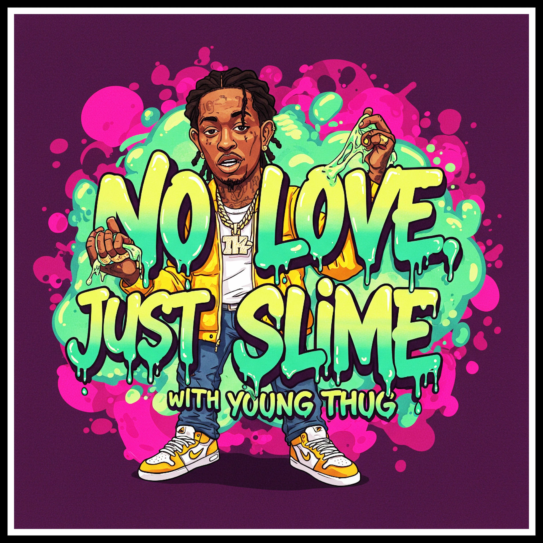 Album cover of NO LOVE, JUST SLIME (with Young Thug)