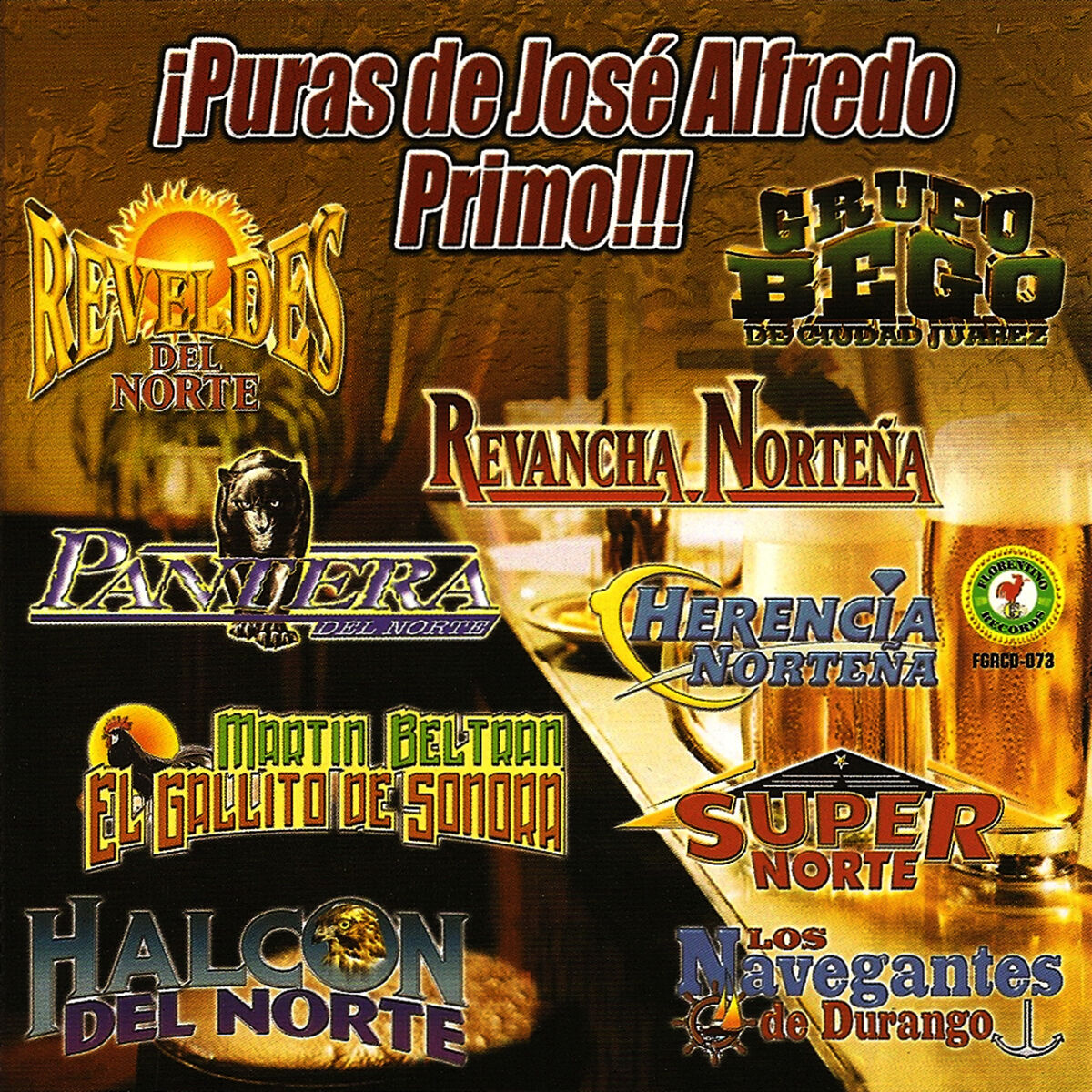 Album cover of ¡Puras De José Alfredo Primo!!!
