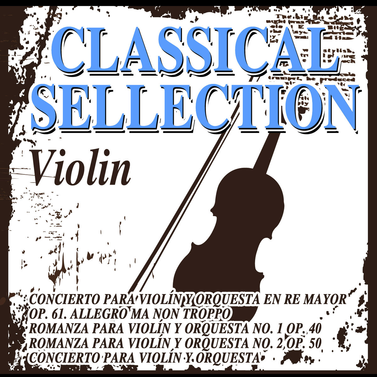 Album cover of Classical Selection - Violin