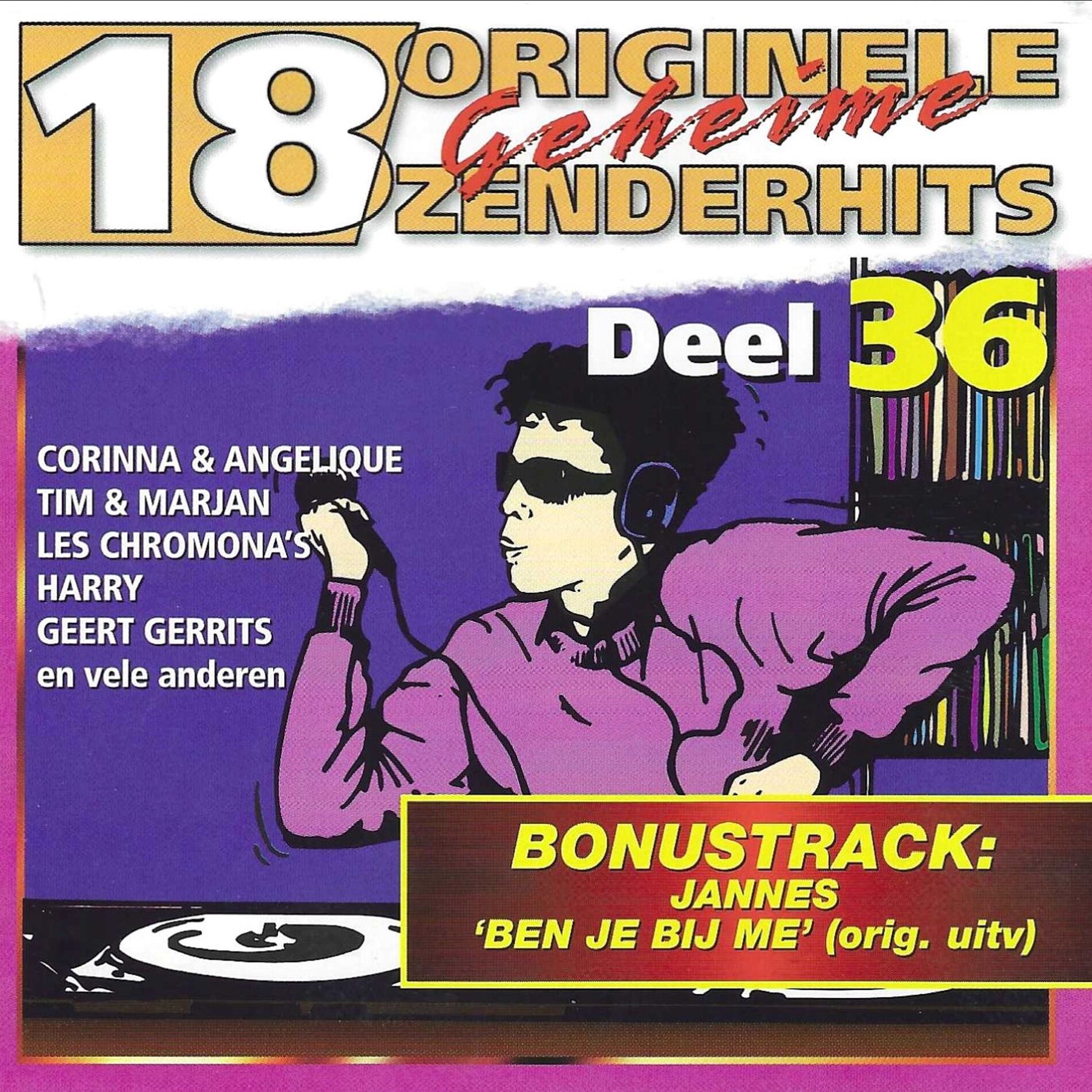 Album cover of 18 Originele Geheime Zenderhits. Deel 36