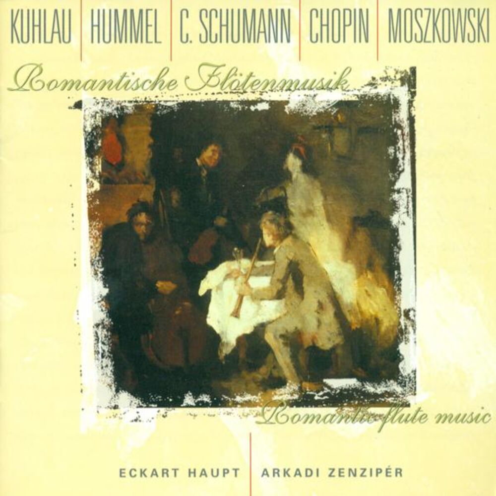 Picture of Hummel: Flute Sonata, Op. 50 - Schumann: Flute Sonata, Op. 123 - Moszkowski: 5 Spanische Tanze (Haupt, Zenziper)