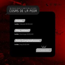Cover of Cosas de la Peda (feat. Gabito Ballesteros)