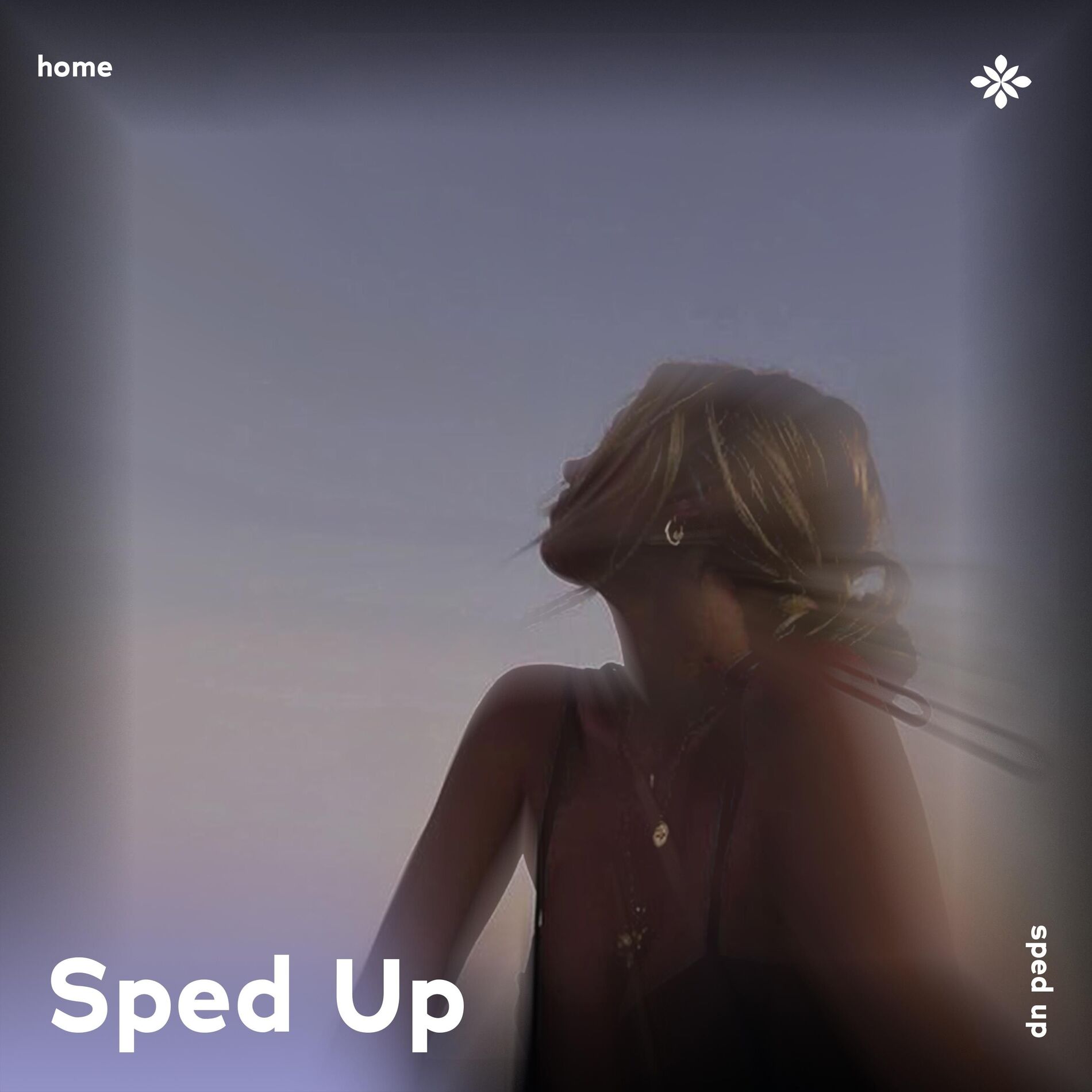 Album cover of home - sped up + reverb