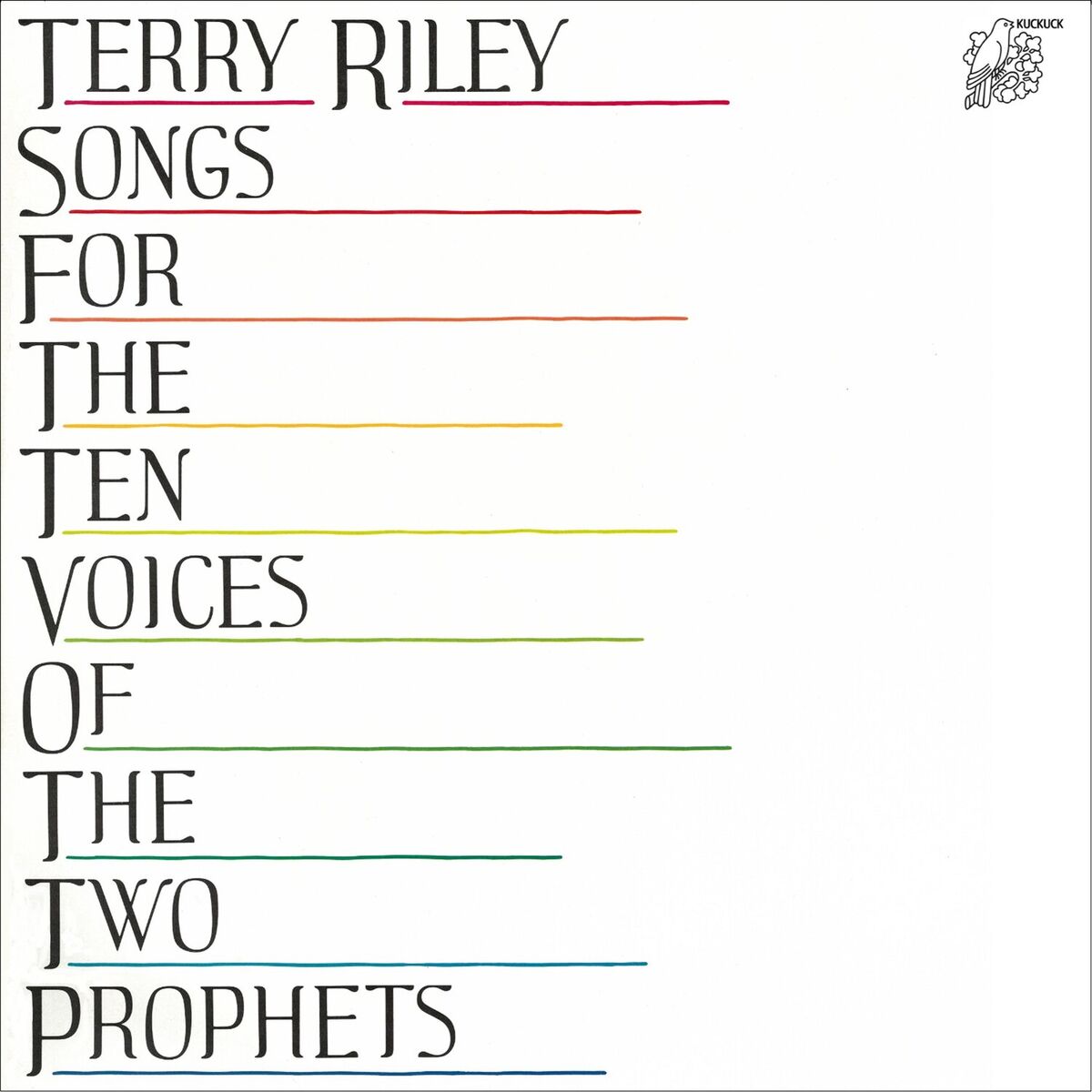 Album cover of Riley: Songs for the Ten Voices of the Two Prophets