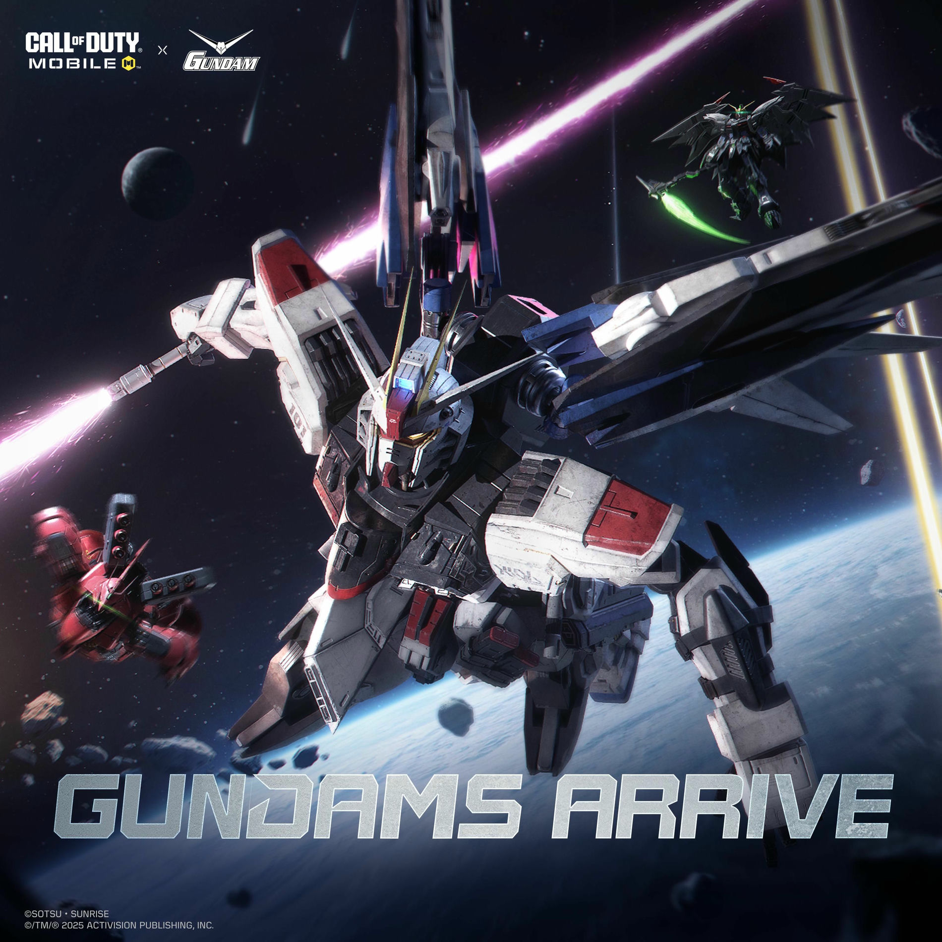 Album cover of Call of Duty: Mobile Gundams Arrive Version (Original Game Soundtrack)