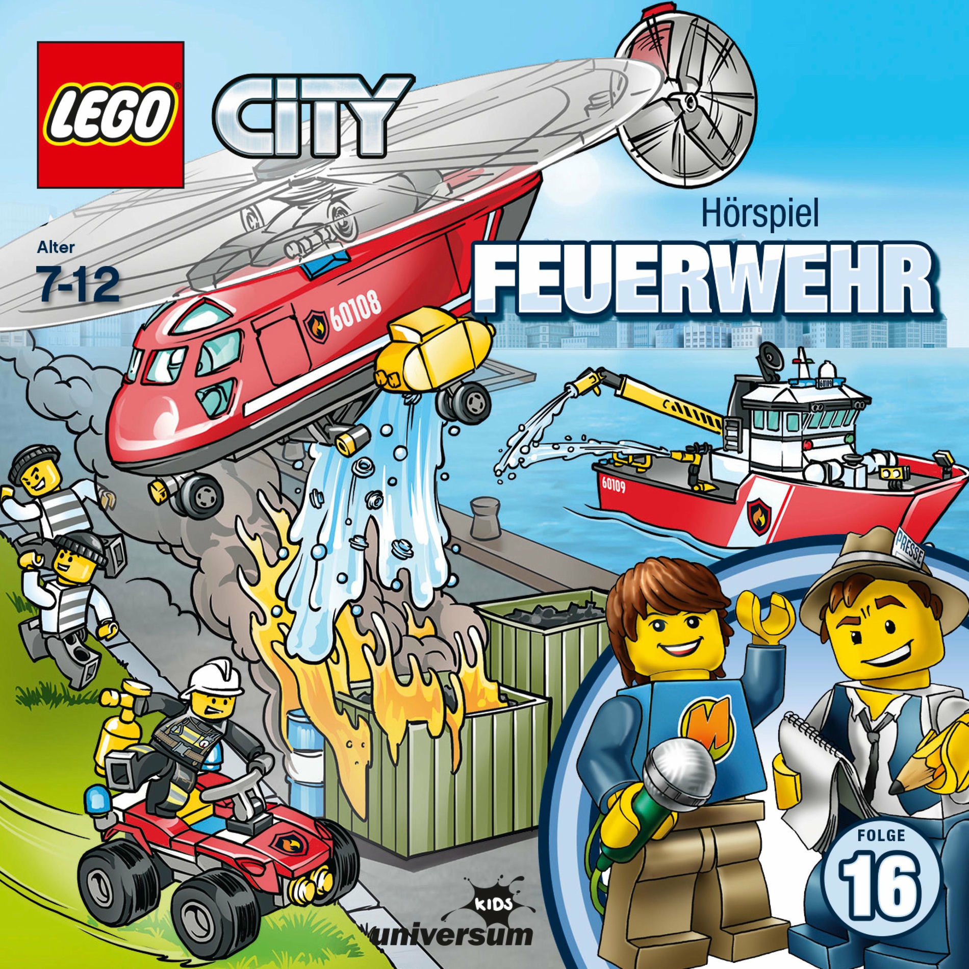 Album cover of Kapitel 14 - LEGO City: Folge 16 - Feuerwehr - Brandgefährlicher Einsatz