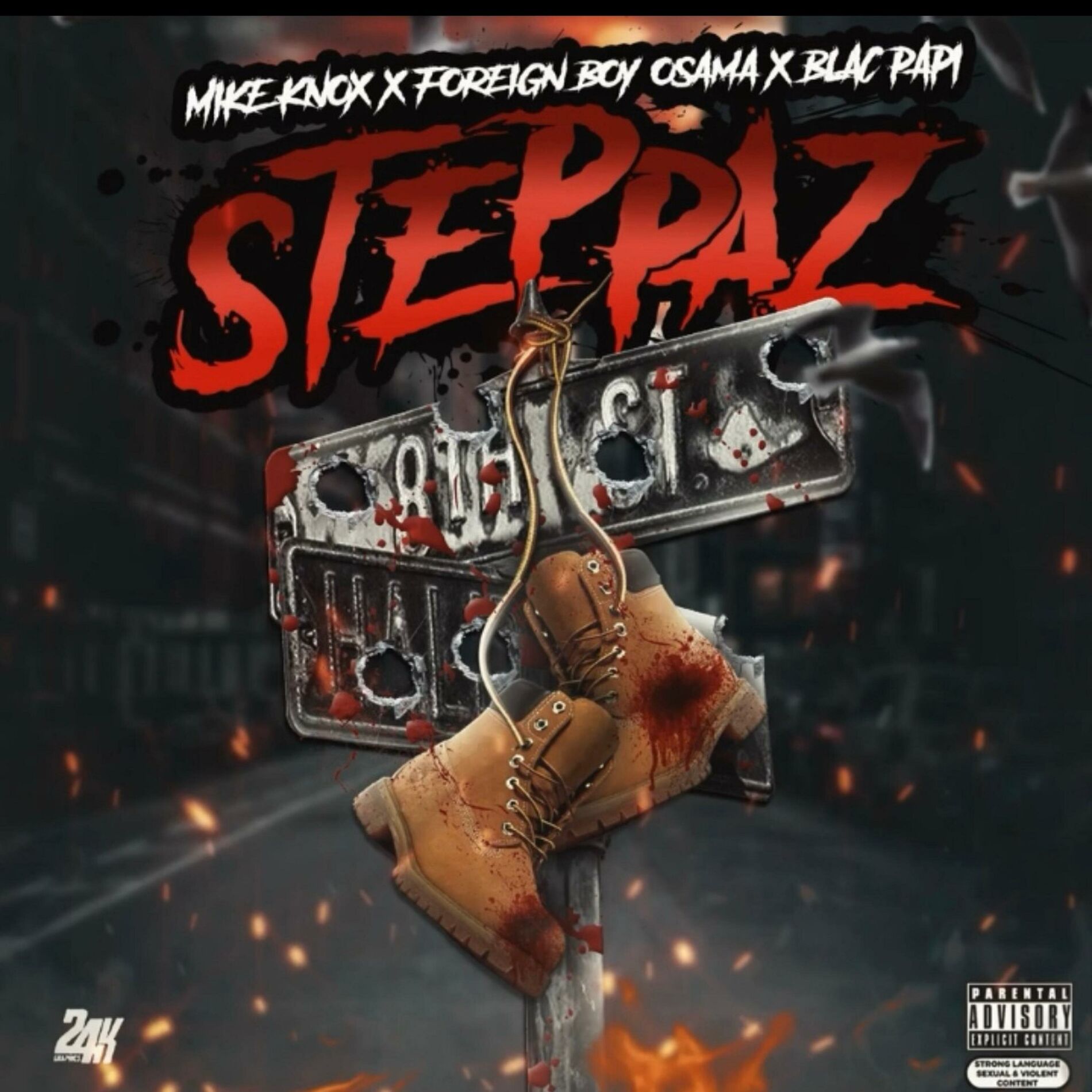 Album cover of Steppaz (feat. Foreign Boy Osama & Blac Papi) [Backblock Boyz]