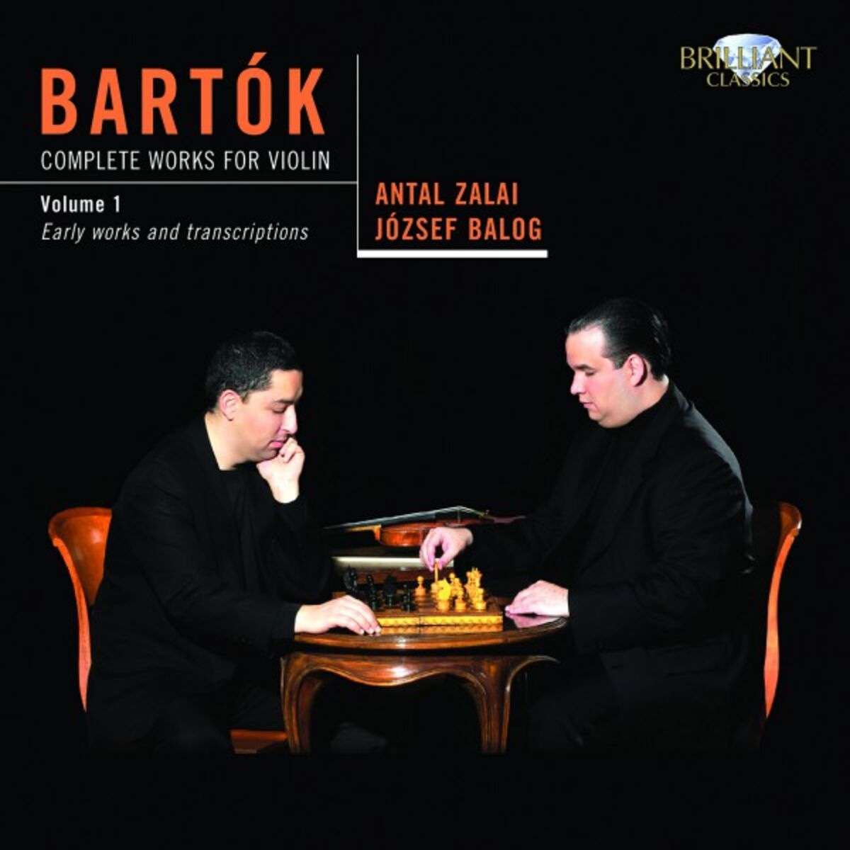 Album cover of Bartok: Complete Works for Violin, Vol. 1
