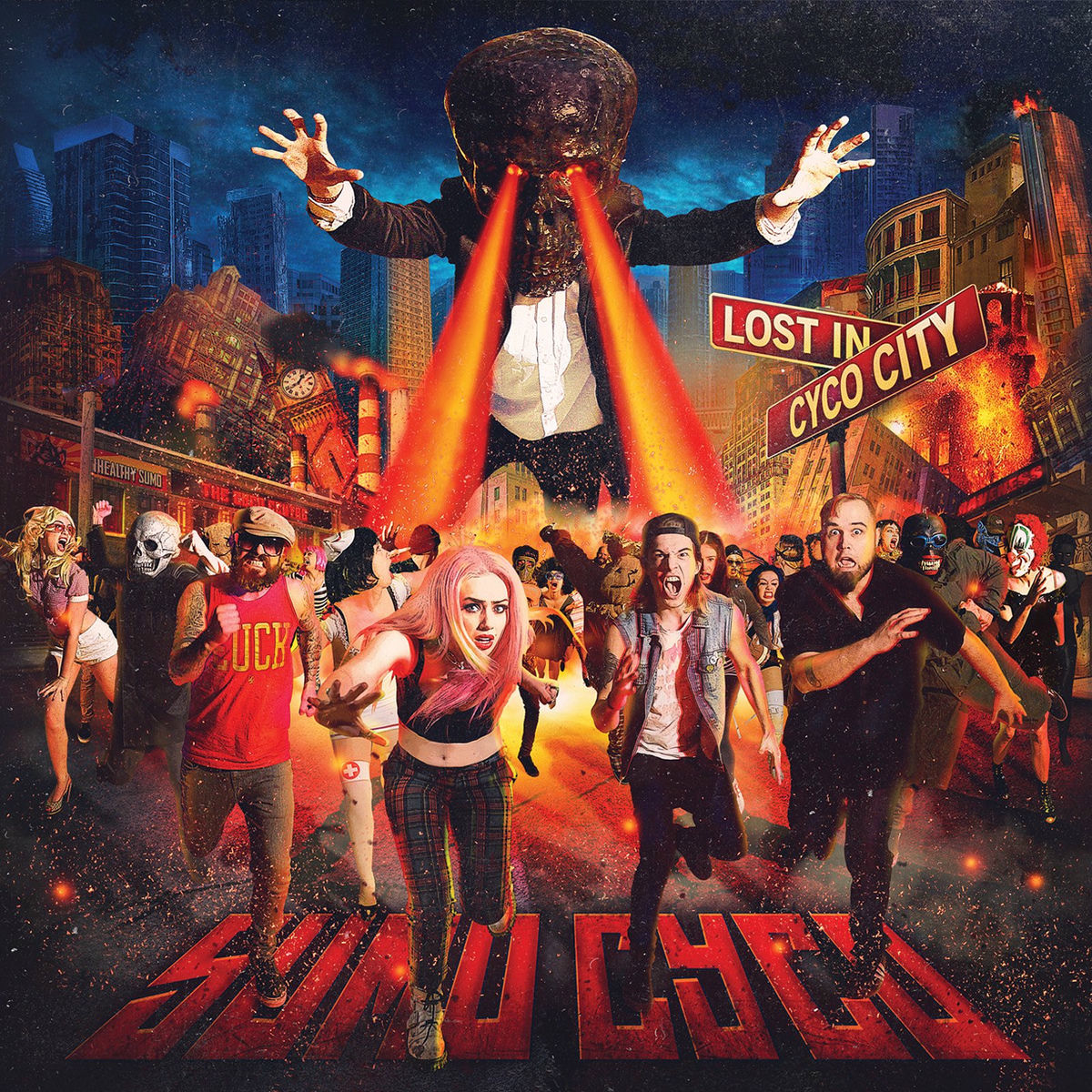 Album cover of Lost in Cyco City