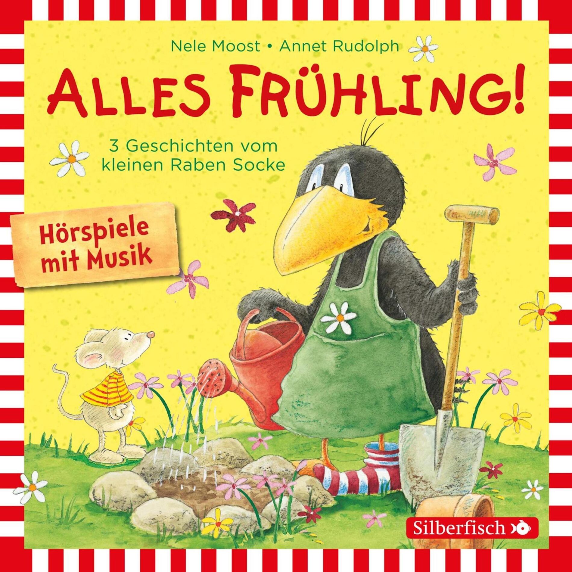 Album cover of Der kleine Rabe Socke: Alles Freunde!, Kapitel 1 - Alles Frühling!: Alles Freunde!, Alles wächst!, Alles gefärbt! (Der kleine Rabe