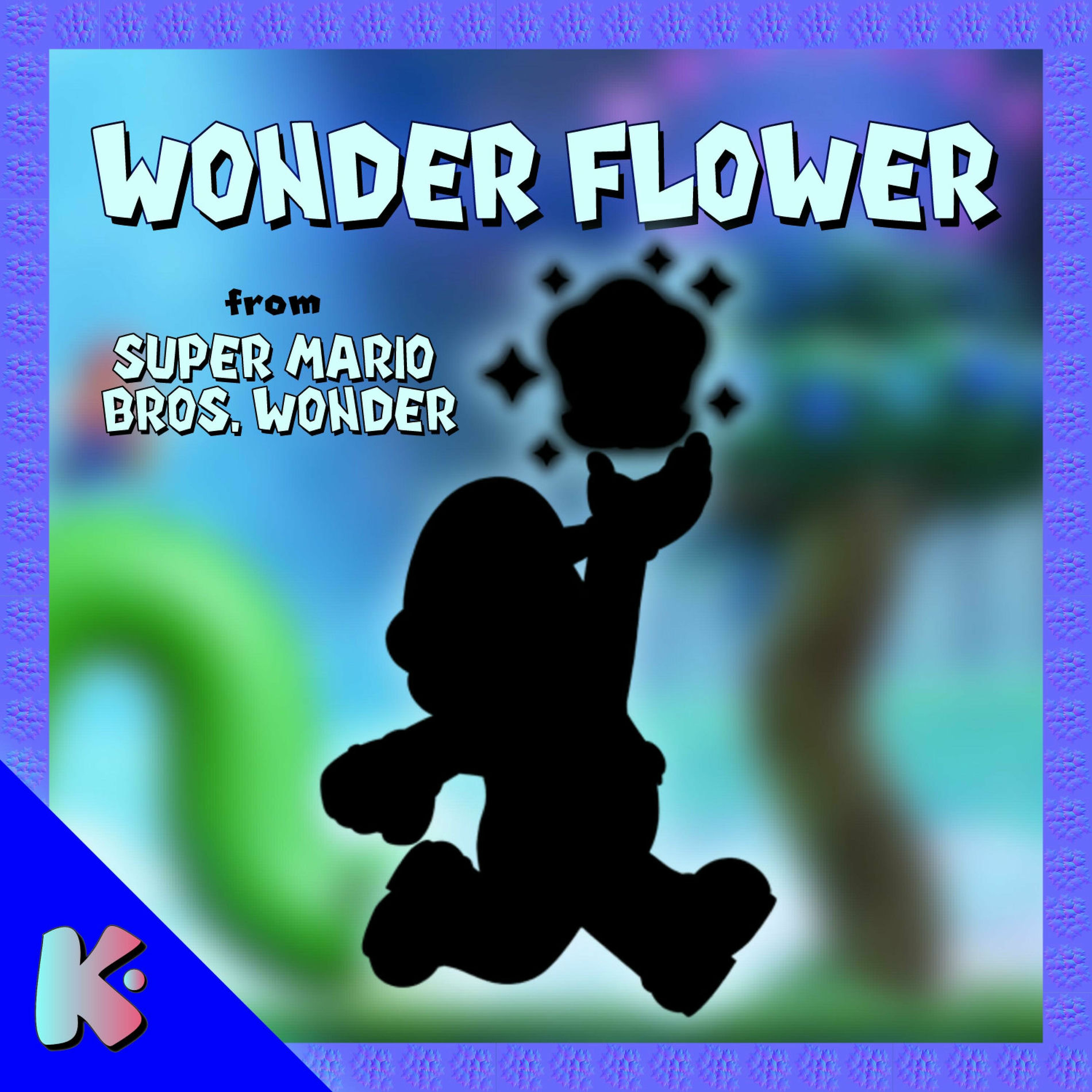 Album cover of Wonder Flower (from Super Mario Bros. Wonder)