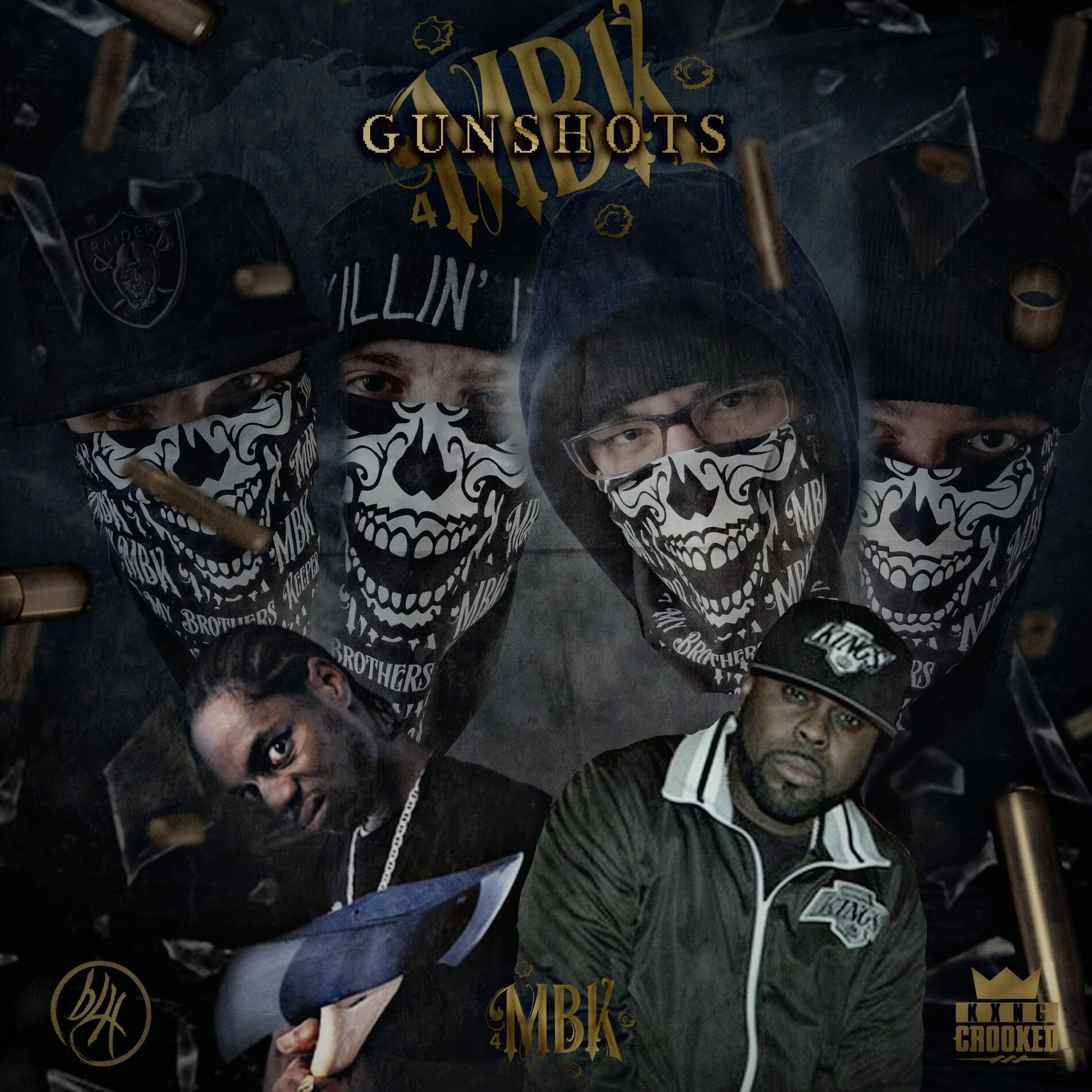 Album cover of Gunshots (feat. Brotha Lynch Hung & Kxng Crooked)