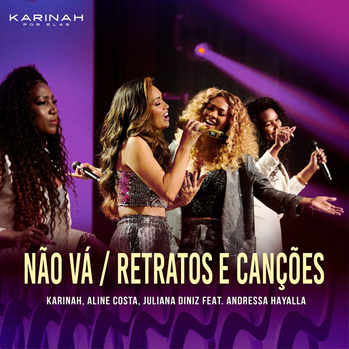 Album cover of Não Vá / Retratos e Canções